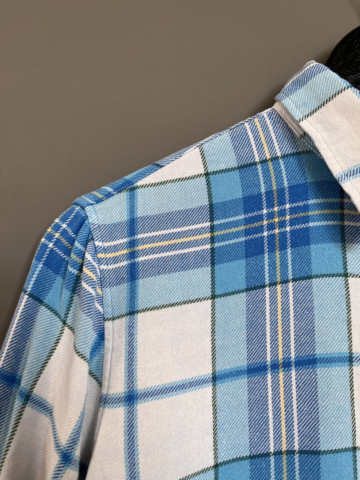Portuguese Flannel Portuguese Flannel Blue Checkered Flannel Shirt Size S / US 4 / IT 40 - 4 Thumbnail