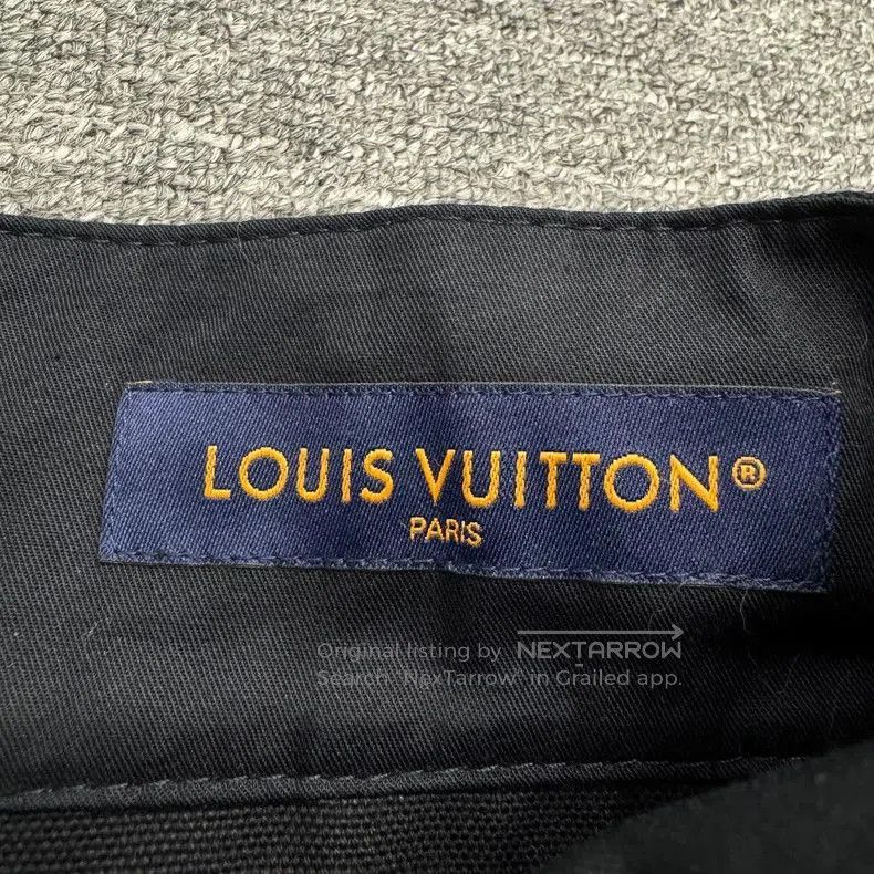 Louis Vuitton Louis Vuitton LV Logo Decorated Denim Shorts. Size US 34 / EU 50 - 3 Thumbnail