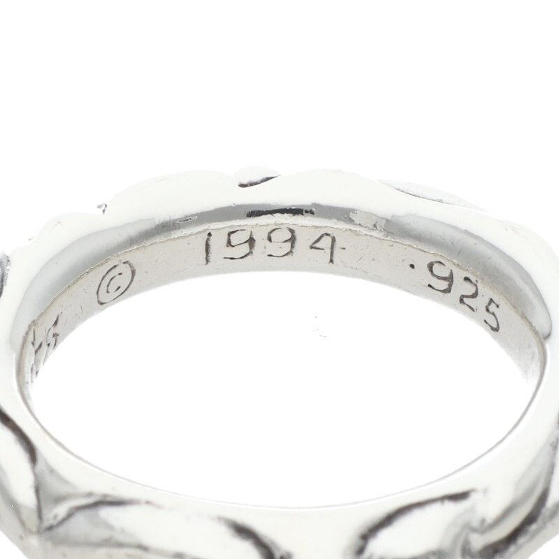 Chrome Hearts Chrome Hearts Scroll Band Silver Ring Size ONE SIZE - 4 Thumbnail