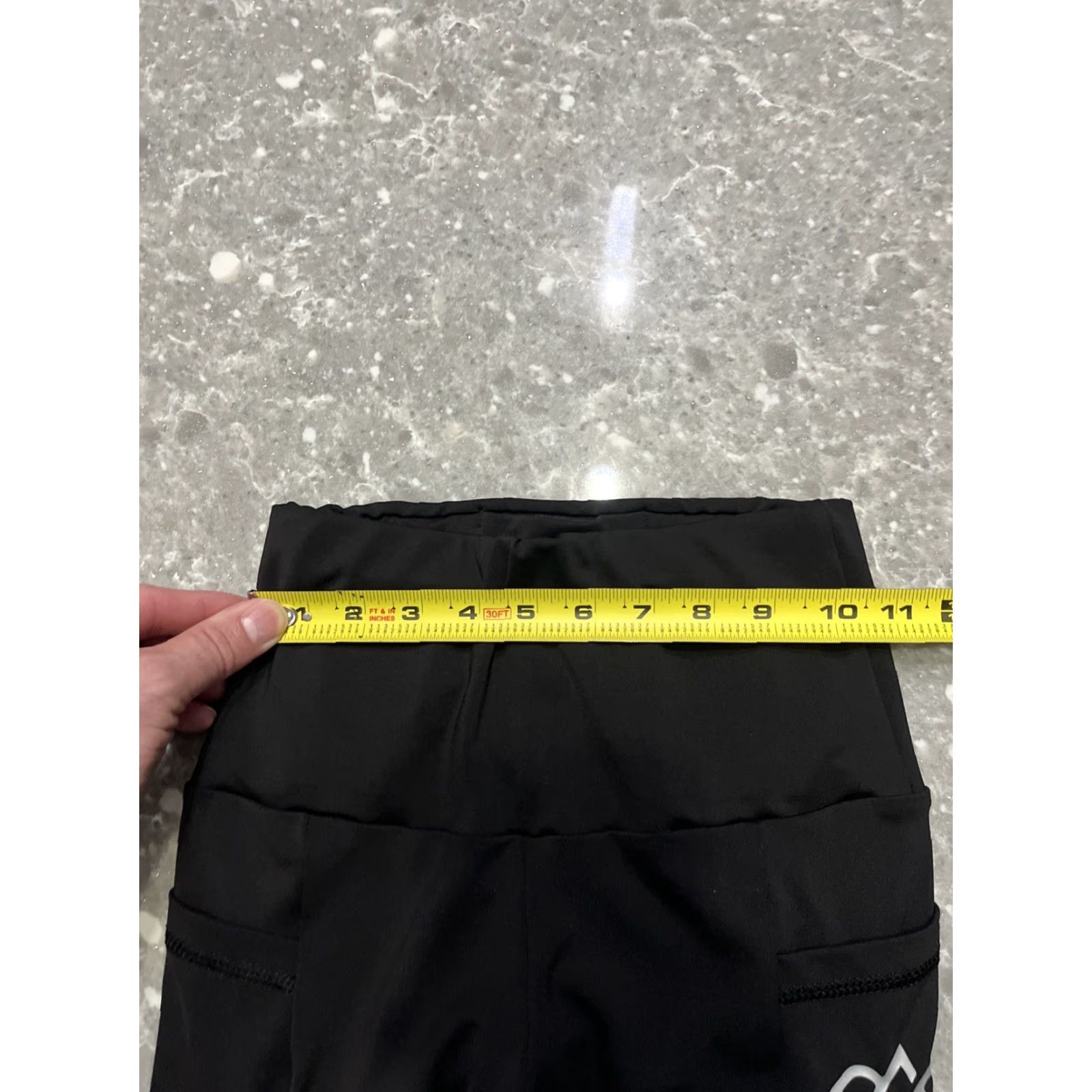 Vintage LIBERTY and Co. Concealed Carry Leggings - XS Black Women Leggings Ankle XS Black Concealed Carry Pocket Womens Size 26" / US 2 / IT 38 - 5 Thumbnail