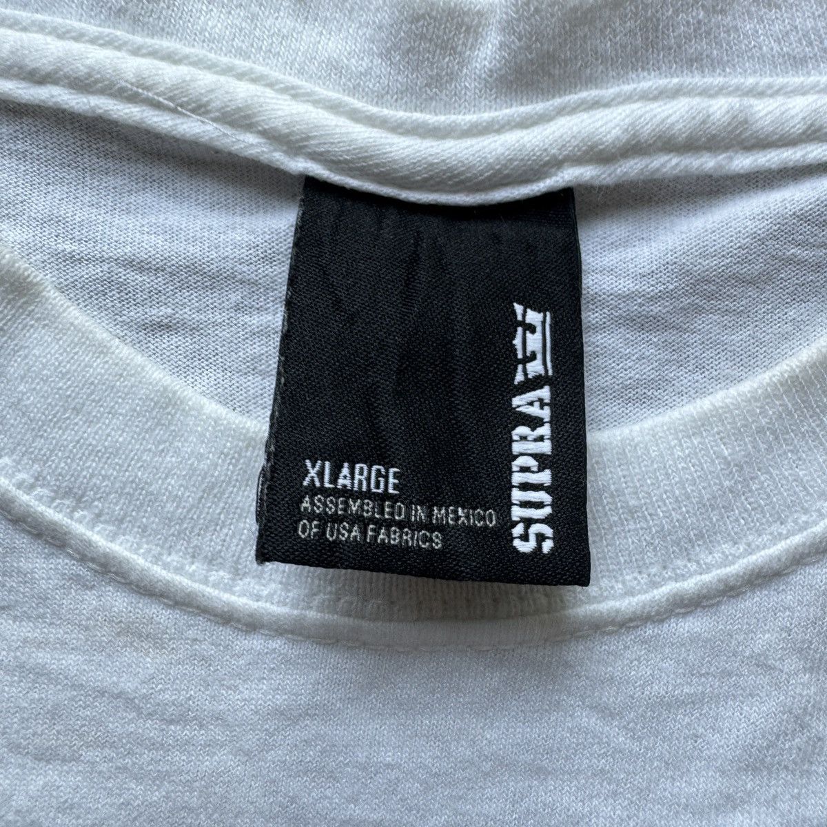 Supra Vintage 2000s Supra Skateboards spellout Logo tee Y2K skater Size US XL / EU 56 / 4 - 3 Thumbnail