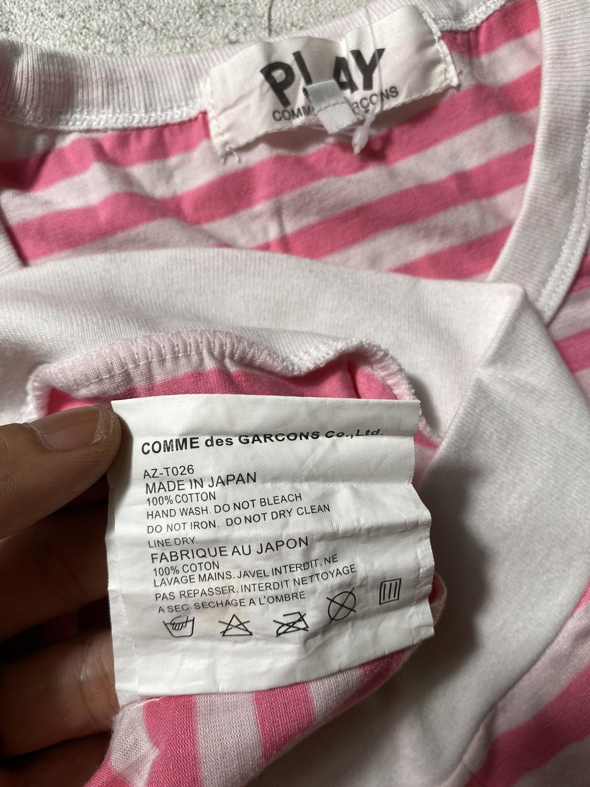 Comme des Garcons PLAY CDG Play long sleeve Size L / US 10 / IT 46 - 5 Thumbnail