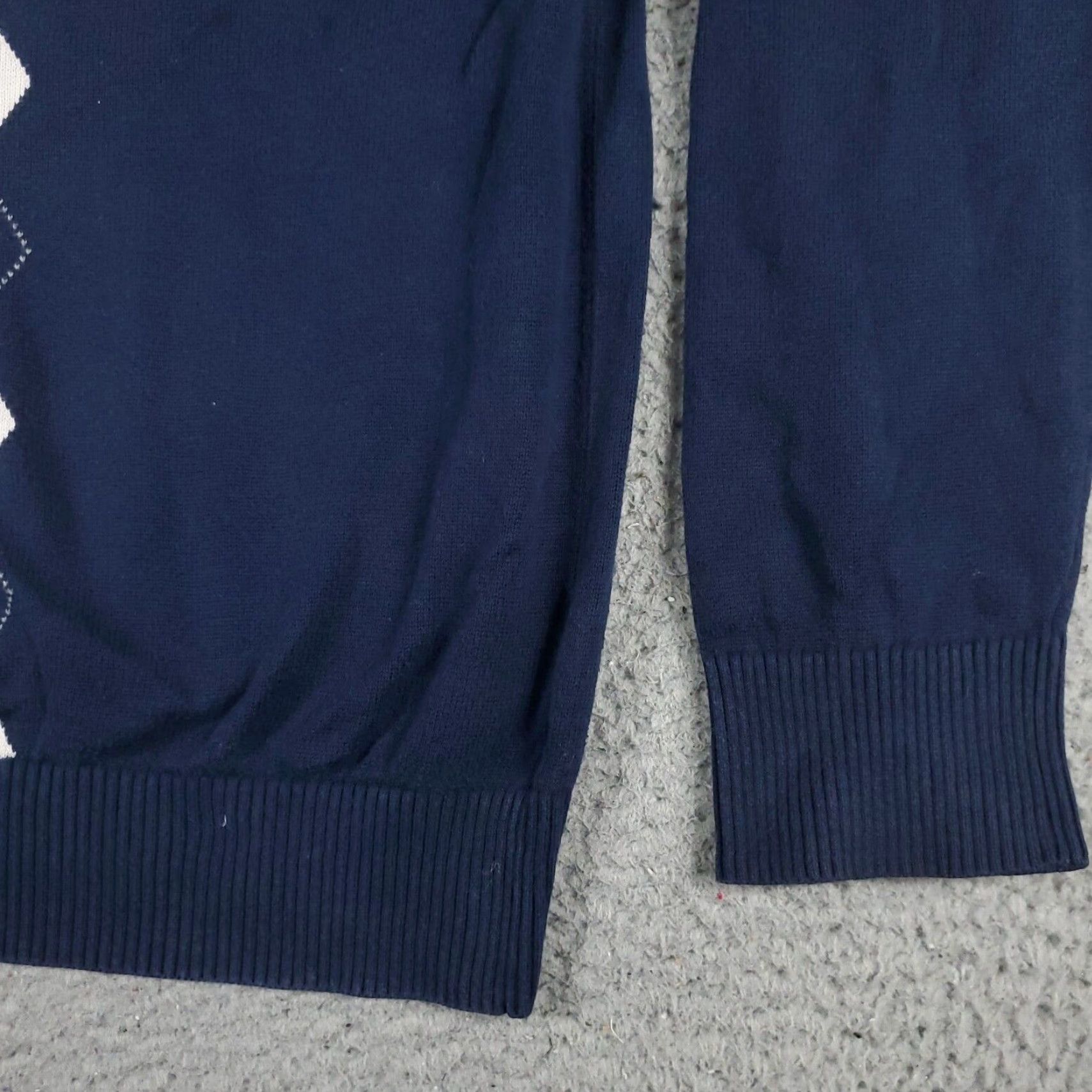 Tommy Hilfiger Tommy Hilfiger Sweater Mens Medium Blue Argyle Pullover Knit Casual Size US M / EU 48-50 / 2 - 5 Thumbnail