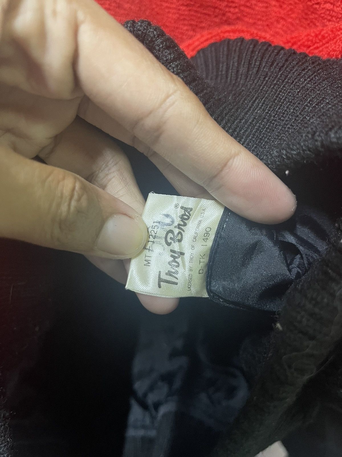Japanese Brand × Vintage 🔥STEAL🔥 Wool Blended Red & Black Jacket By Troy Bros Size US M / EU 48-50 / 2 - 10 Thumbnail
