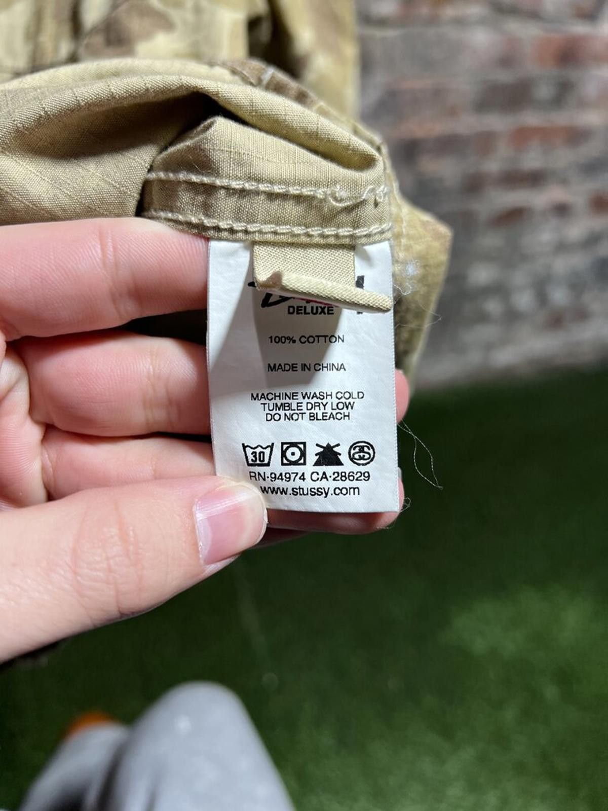 Stussy Stussy Camo Button Up Sz. M Size US M / EU 48-50 / 2 - 4 Thumbnail