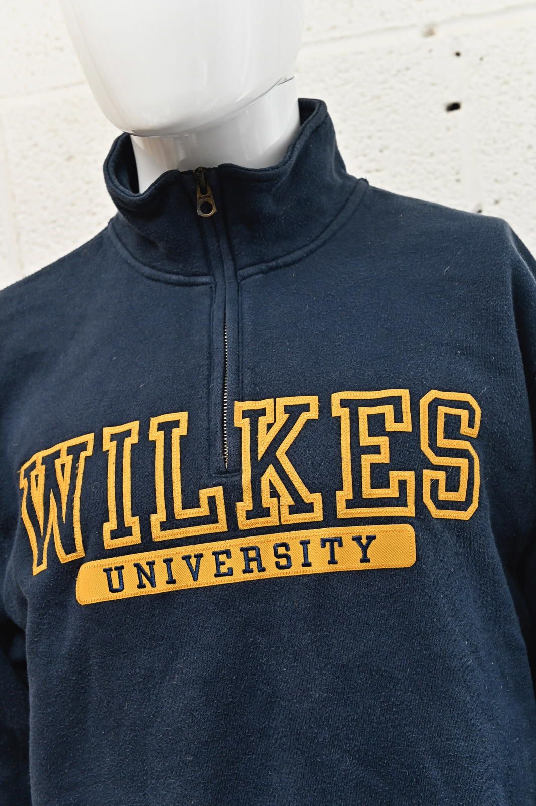 Designer Jansport Wilkes University 1/2 Zip Sweatshirt Mens Size M Size US M / EU 48-50 / 2 - 2 Thumbnail