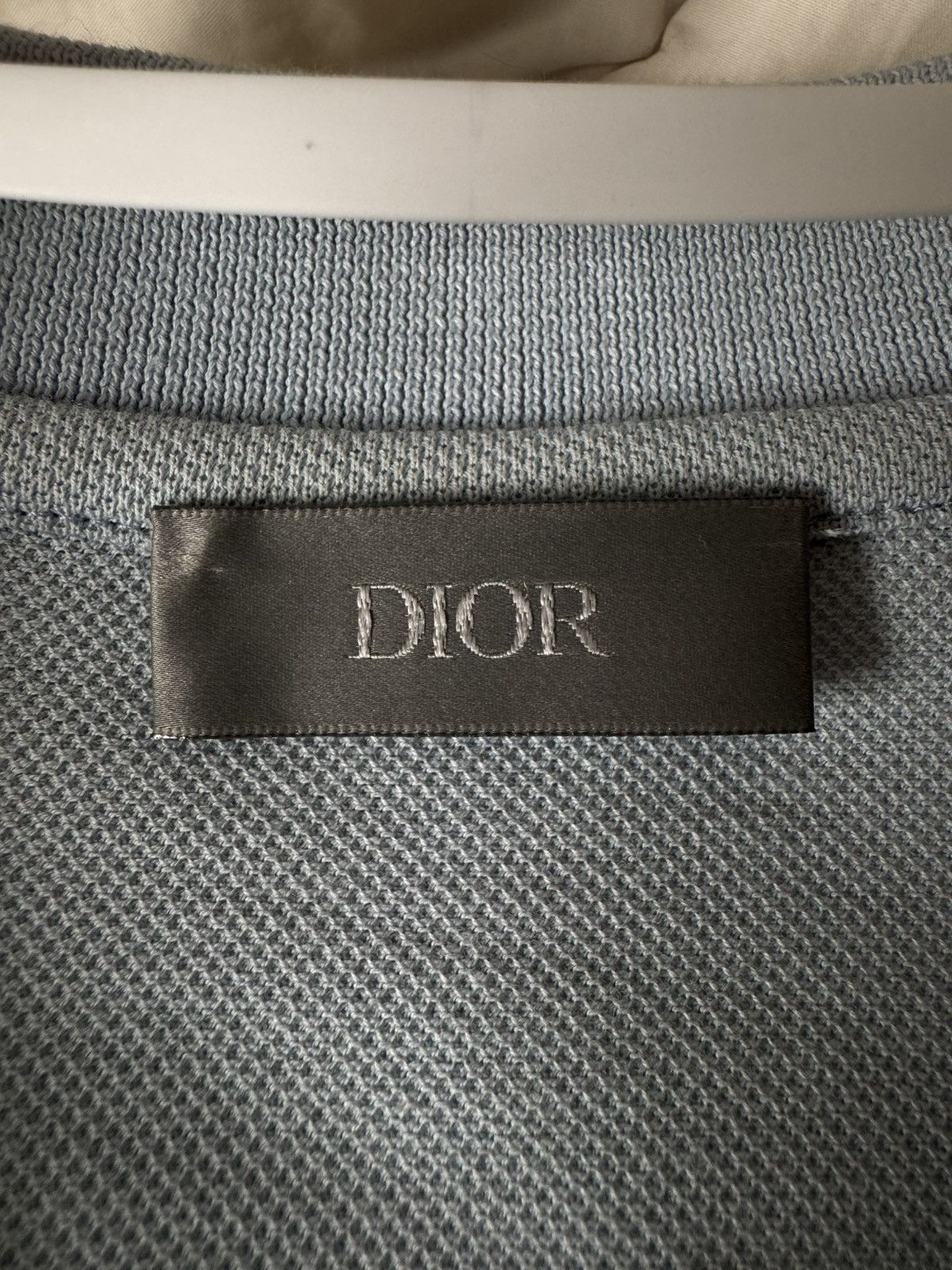 Dior Dior "CD" Baby Blue Polo Size US L / EU 52-54 / 3 - 5 Thumbnail