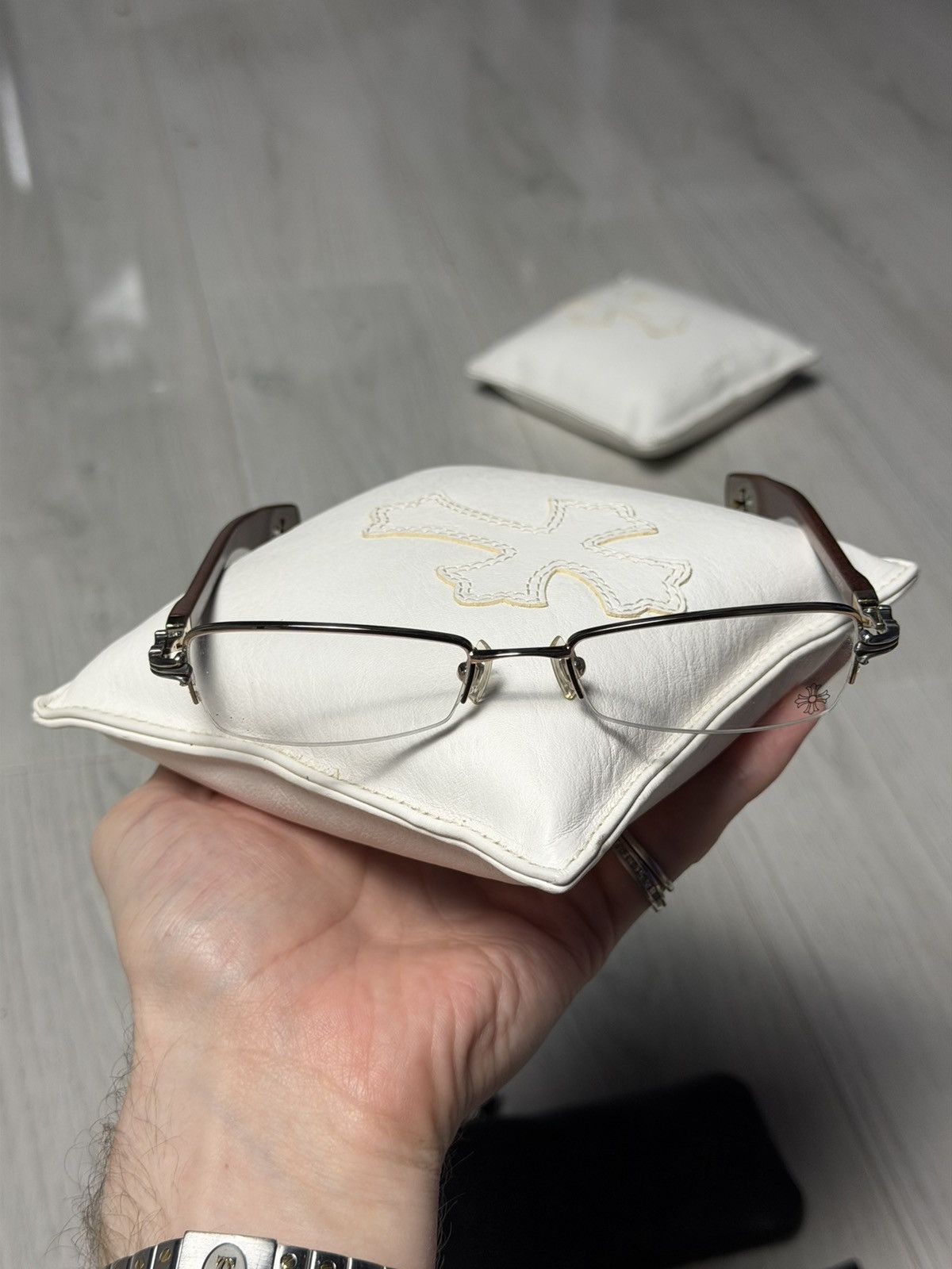 Chrome Hearts Chrome Hearts Wood “Rocks” Glasses Size ONE SIZE - 6 Thumbnail