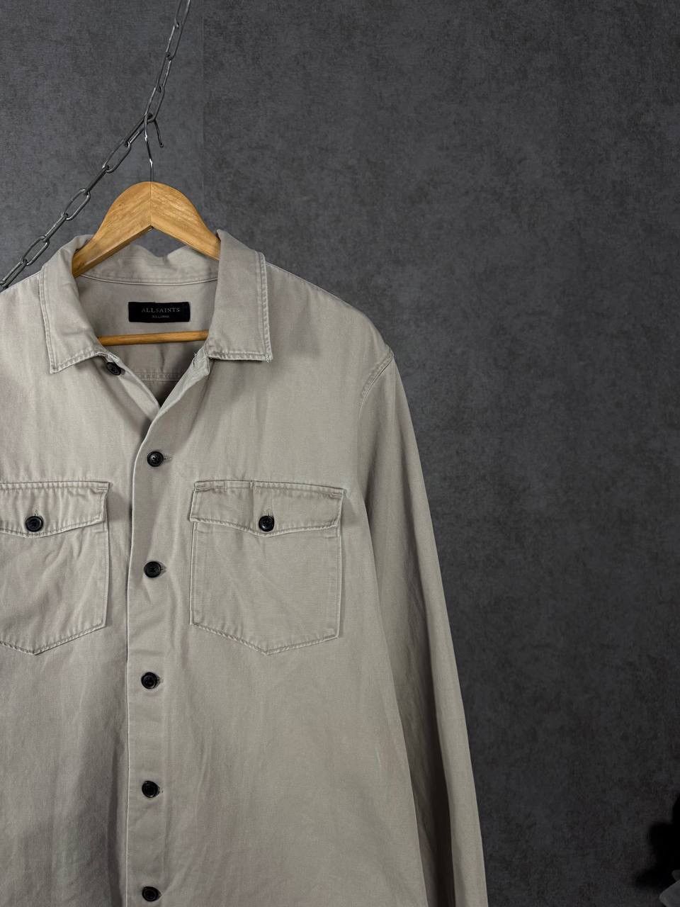 Allsaints Allsaints designer double pocket heavy shirt Size US XXL / EU 58 / 5 - 2 Thumbnail