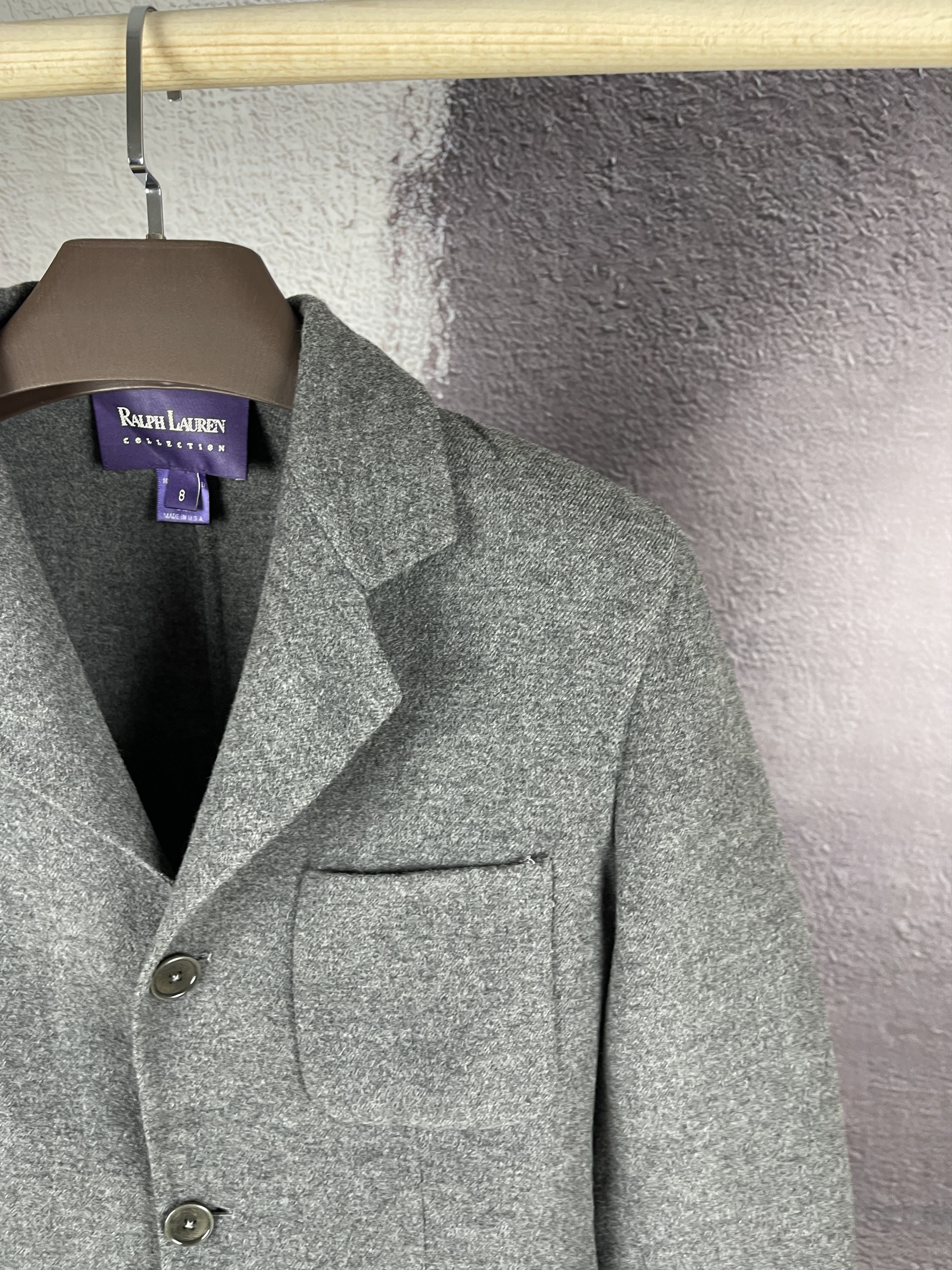 Ralph Lauren Ralph Lauren Purple label collection cashmere knitted blazer Size M / US 6-8 / IT 42-44 - 10 Thumbnail