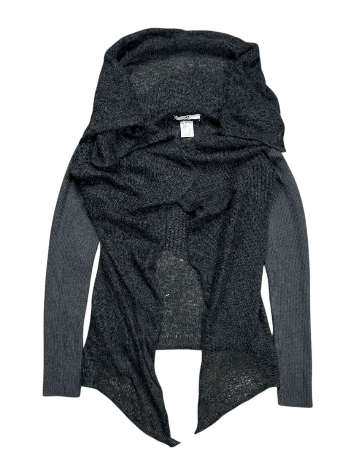 Yasuyuki Ishii 2000s Apex Japan - Vkei Style Outer Knitted Cardigan Size US M / EU 48-50 / 2 - 3 Thumbnail