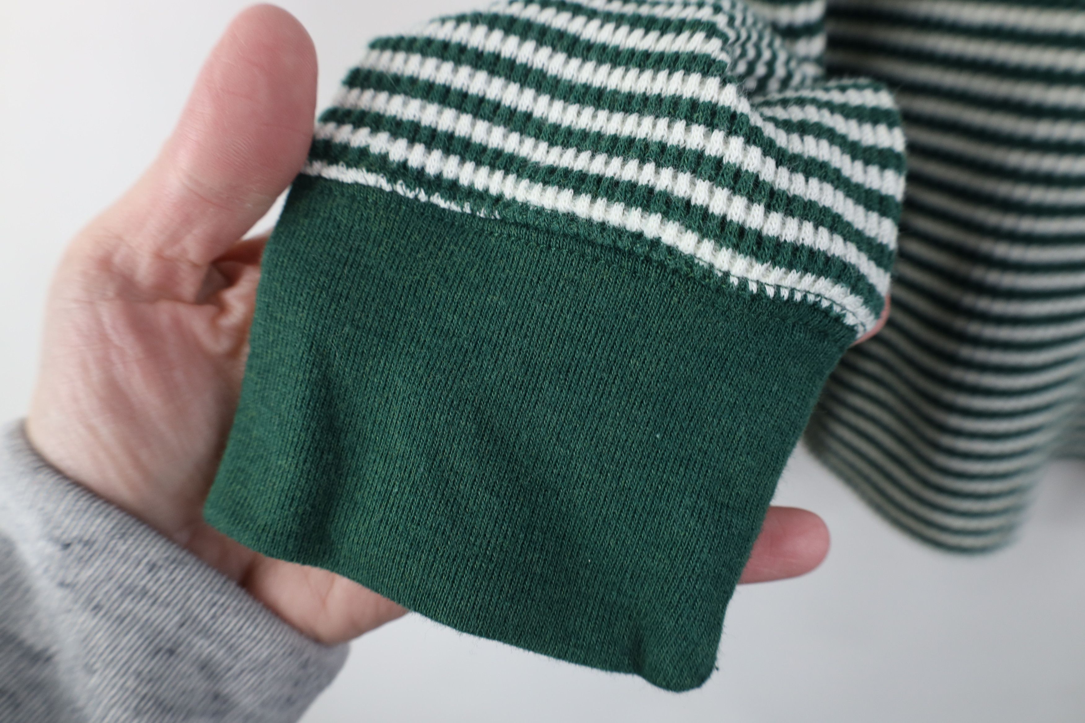 American Eagle Outfitters Vintage Y2K American Eagle Striped Thermal Knit T-Shirt Size M / US 6-8 / IT 42-44 - 6 Thumbnail