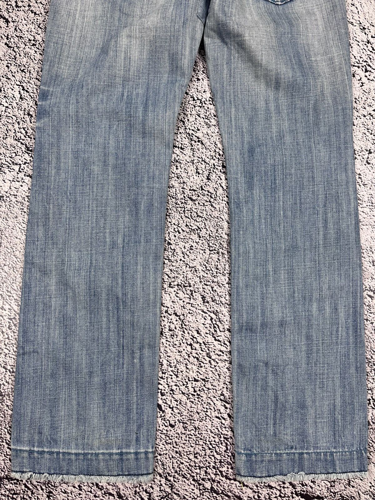 Miss Sixty Vintage Miss Sixty Floral Embroidered Low-Rise Jeans Size 31" - 8 Thumbnail