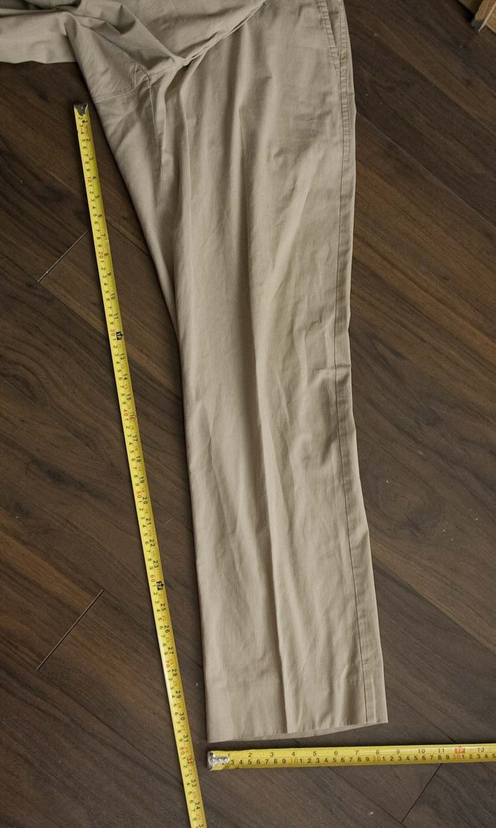 Incotex Incotex Ivory Pants Size 37x31.5 Brown Size US 37 - 7 Thumbnail