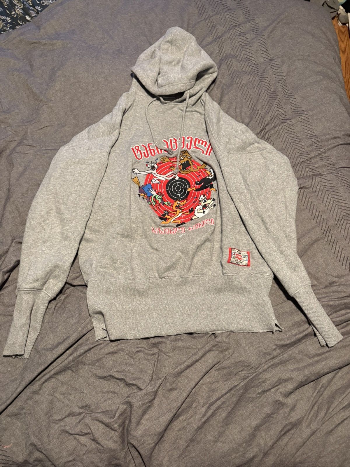 Vetements Cartoon Augmented Reality Hoodie | Grailed