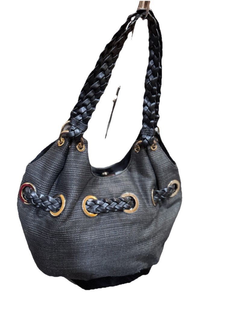 Michael Kors Michael Kors Camden Large Straw Tote Trimmed In Leather Size ONE SIZE - 7 Thumbnail