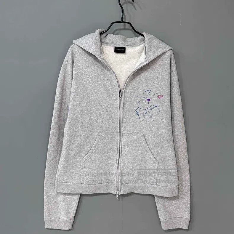 Balenciaga Balenciaga Zipper Jacket Size US S / EU 44-46 / 1 - 1 Thumbnail