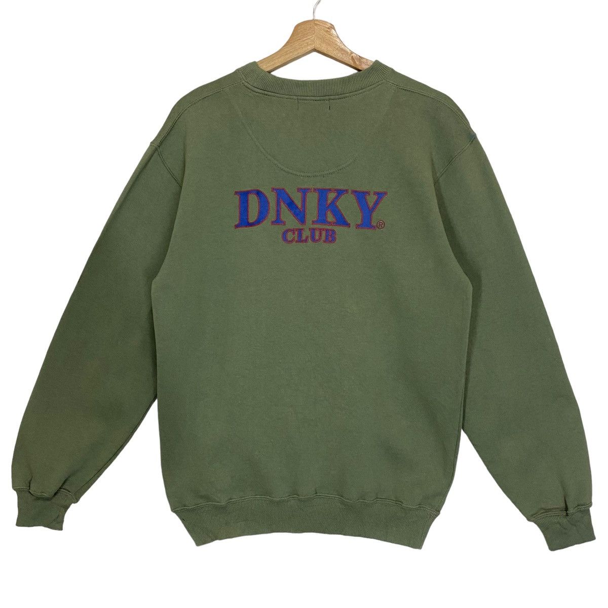DKNY Vintage DKNY Big Back Logo Crewneck Sweatshirt Size US M / EU 48-50 / 2 - 1 Thumbnail