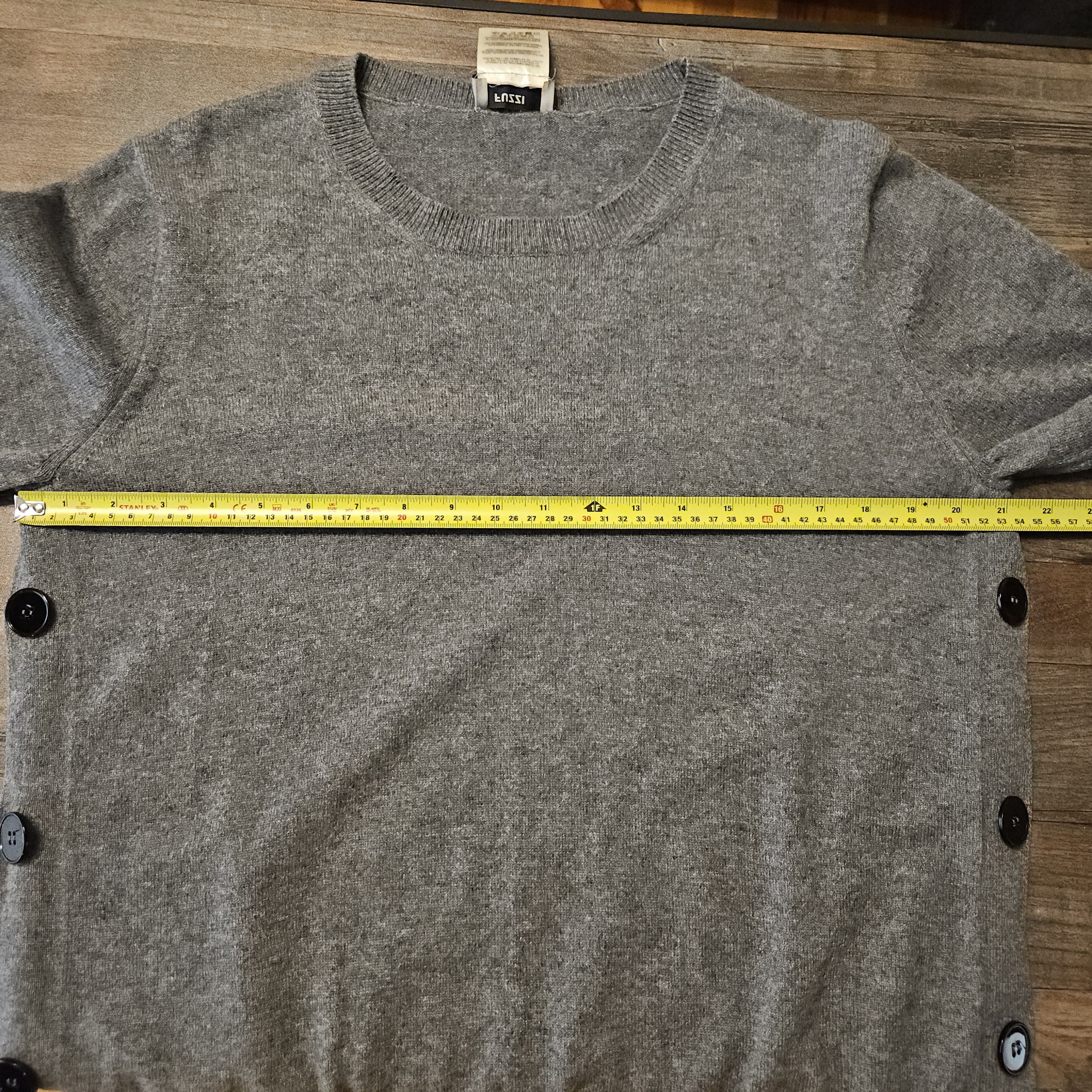 FUZZI × Jean Paul Gaultier Fuzzi Jean Paul Gaultier Sweater Wool Cashmere Womens XL Size XL / US 12-14 / IT 48-50 - 8 Thumbnail