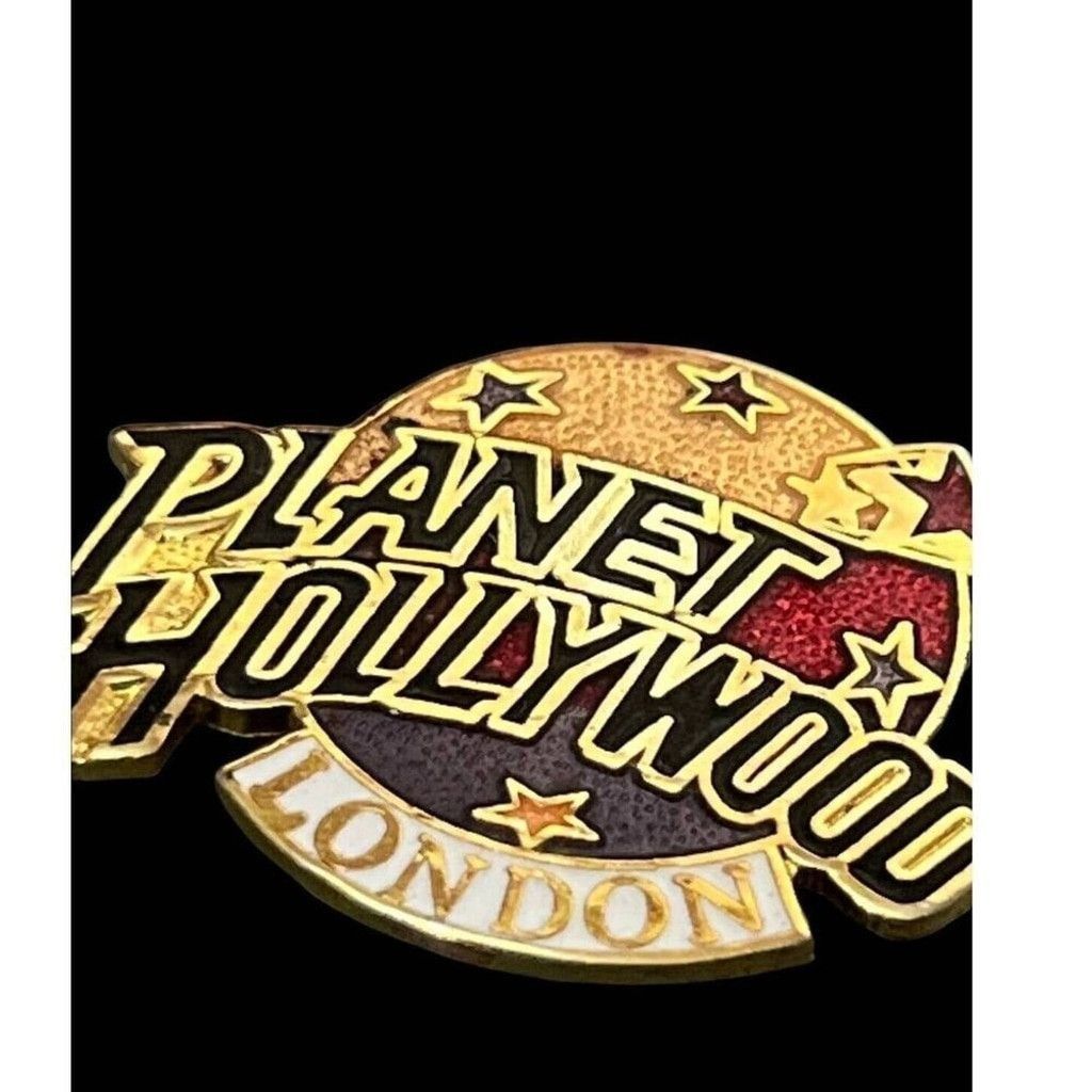 Planet Hollywood Vintage 1990s Planet Hollywood London Enamel Logo Pin Size ONE SIZE - 2 Thumbnail