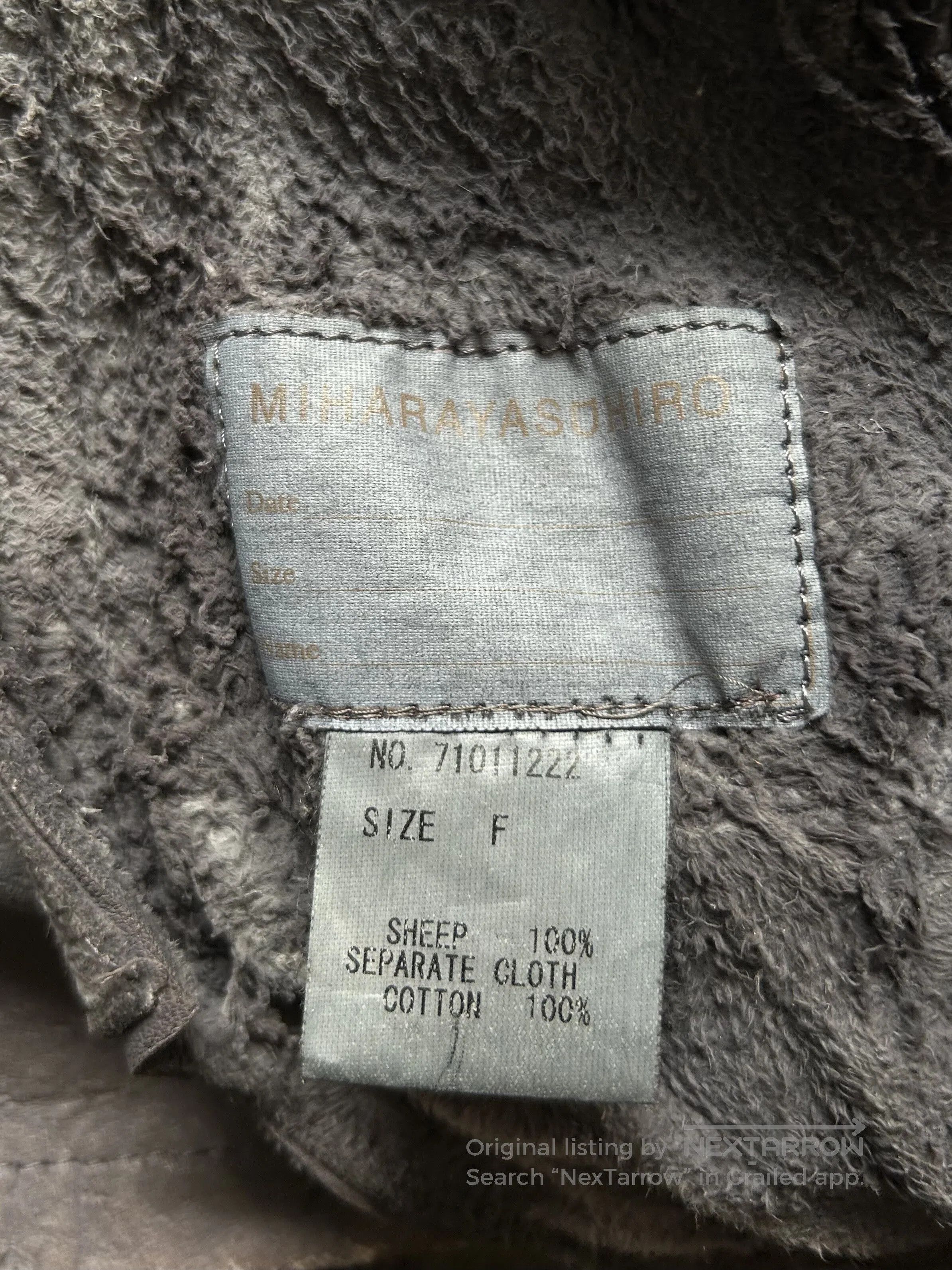 Maison MIHARA YASUHIRO MiharaYasuhiro Early Distressed Leather Jacket. Size US M / EU 48-50 / 2 - 9 Thumbnail