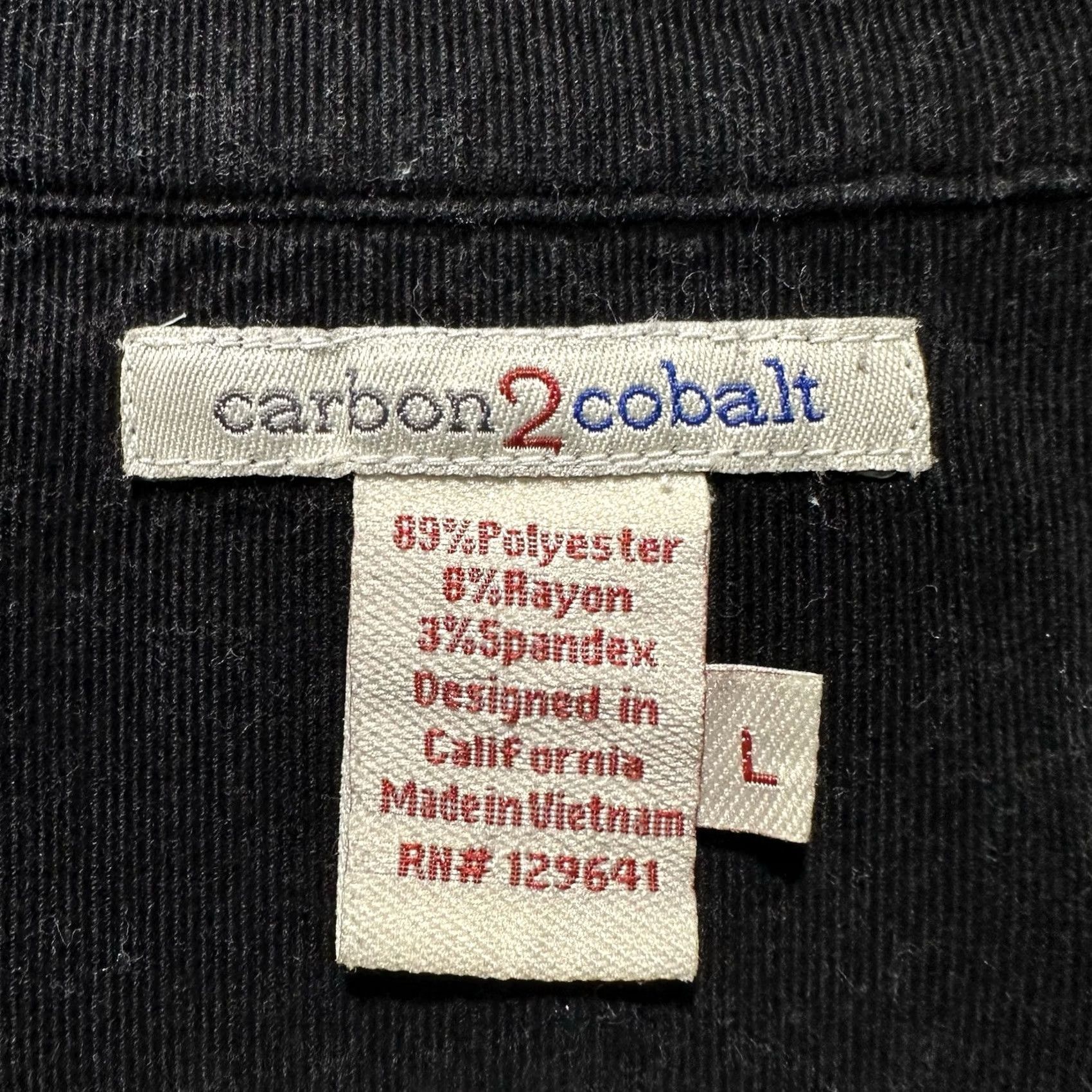 Carbon2Cobalt Carbon 2 Cobalt Sweater Mens Large Green Henley Knit Pullover Long Sleeve EUC Size US L / EU 52-54 / 3 - 5 Thumbnail