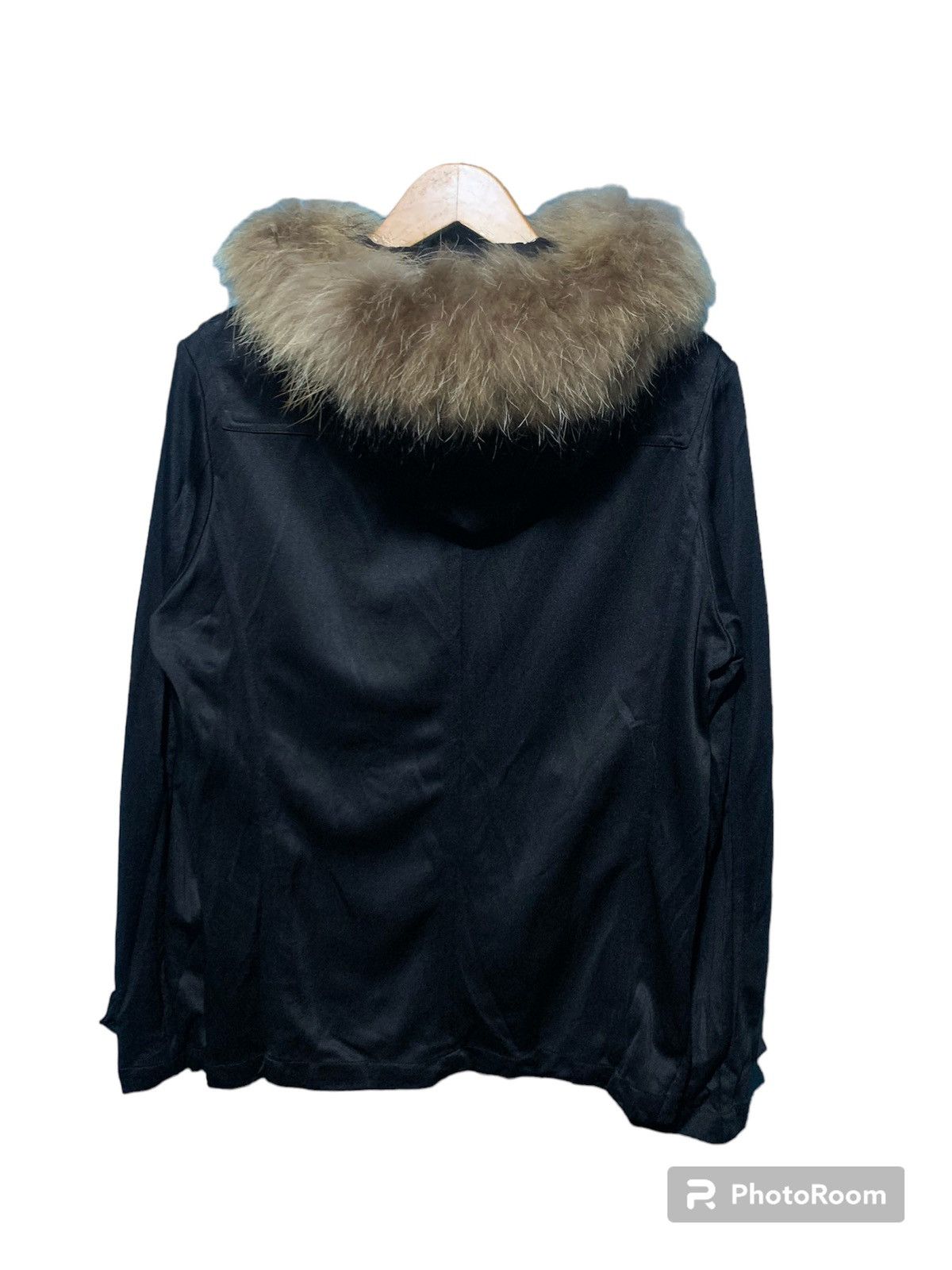 semanticdesign 2000s SemanticDesign bondage punk Fur Hoodie jacket Size US M / EU 48-50 / 2 - 9 Thumbnail