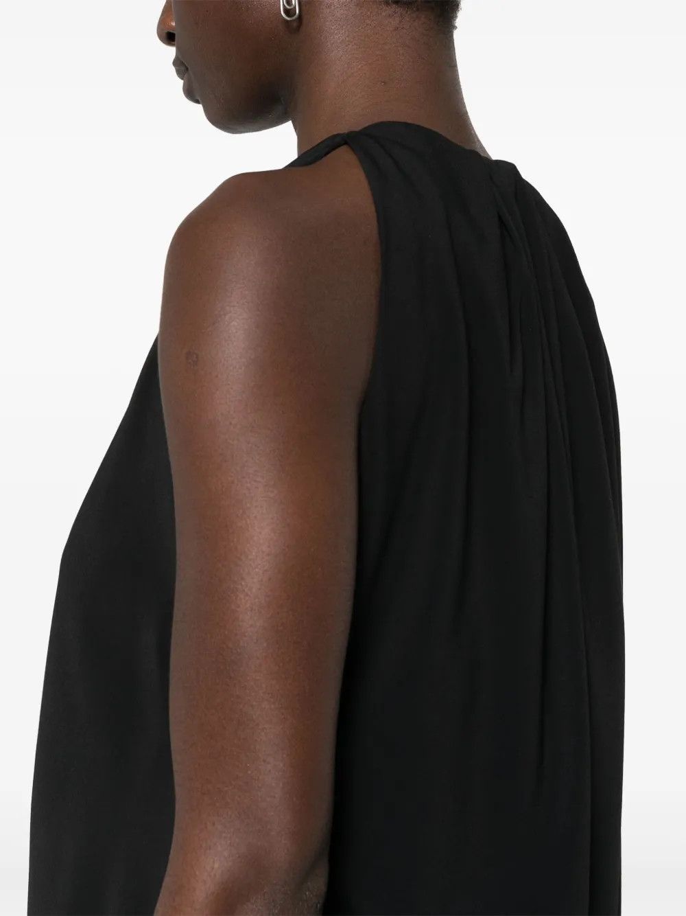 Rick Owens o1y0126 Tank Top in Black Size S / US 4 / IT 40 - 4 Thumbnail