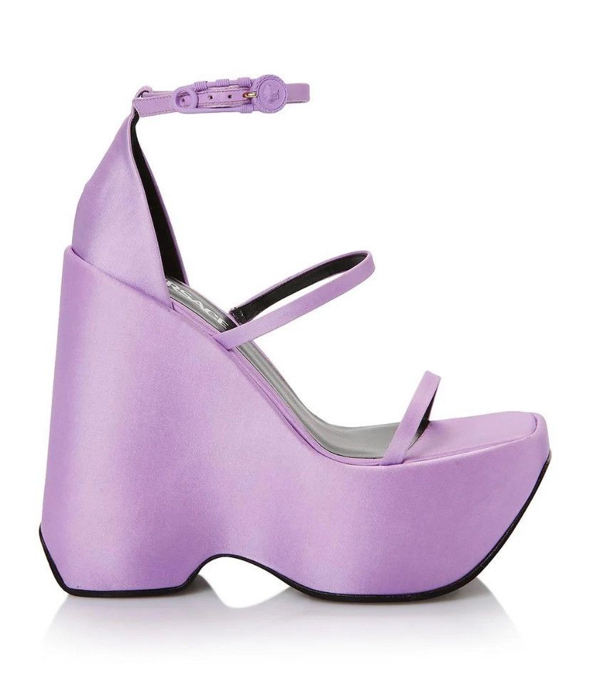 Versace Versace Tri-Platform Sandal Size US 7.5 / IT 37.5 - 2 Thumbnail