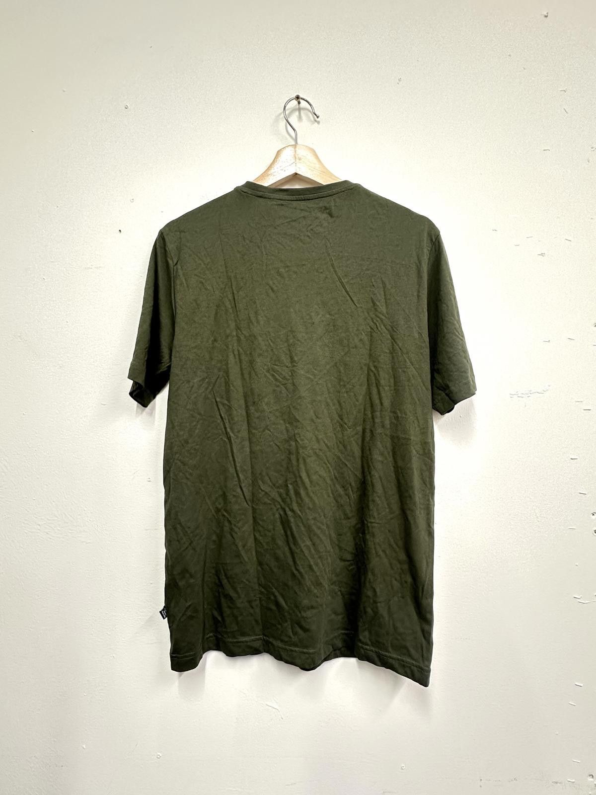 Puma Puma Men's Olive Green Graphic T-Shirt Size L Size ONE SIZE - 4 Thumbnail