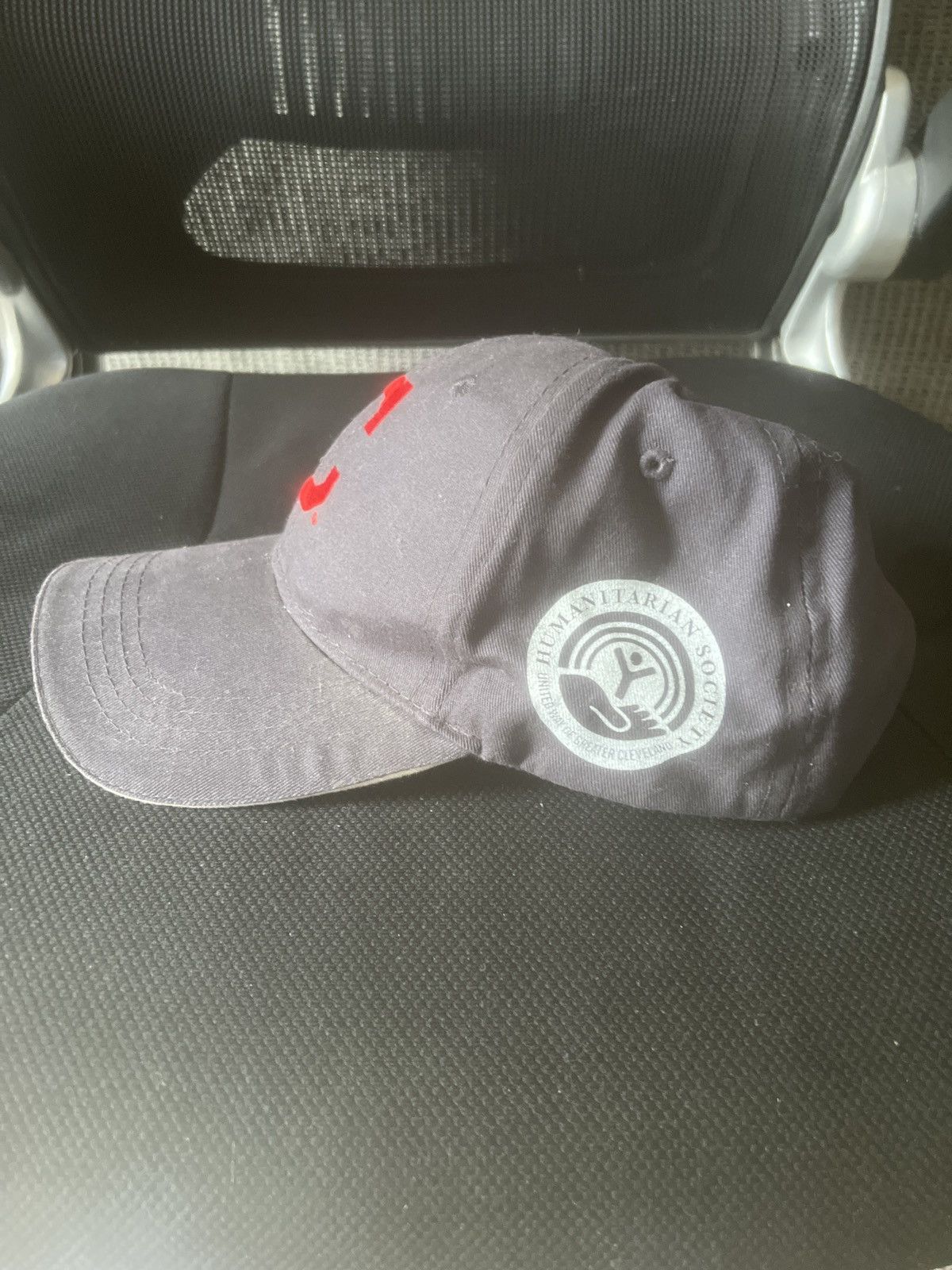Cap America Cleveland Indians Humanitarian Society Cap