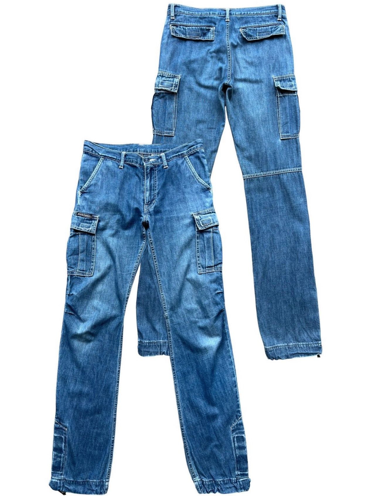 Hysteric Glamour Hysteric Glamour Multipocket Parachute Denim Jeans 30x33 Size US 30 / EU 46 - 1 Thumbnail