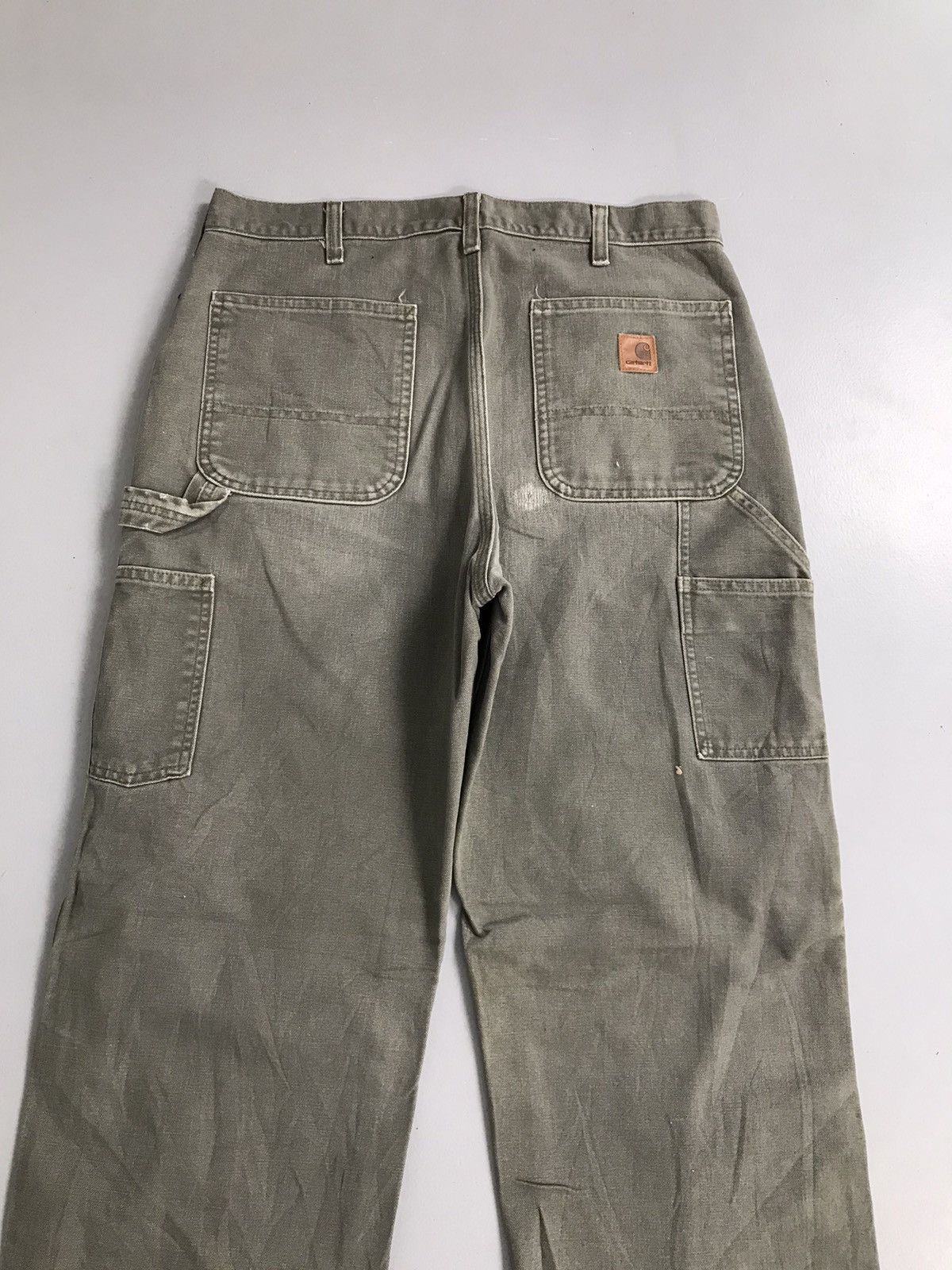 Carhartt Vintage faded Carhartt B11 mos carpenter denim Size US 36 / EU 52 - 11 Thumbnail