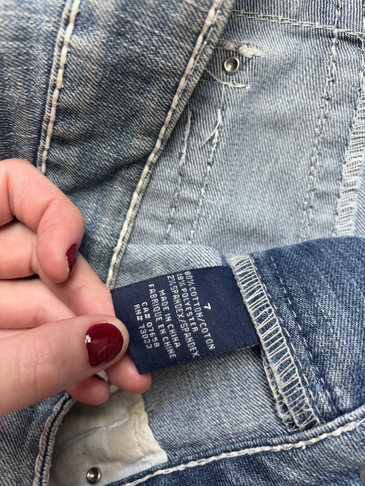 Other Micro mini denim vintage shorts Size 29" - 8 Thumbnail