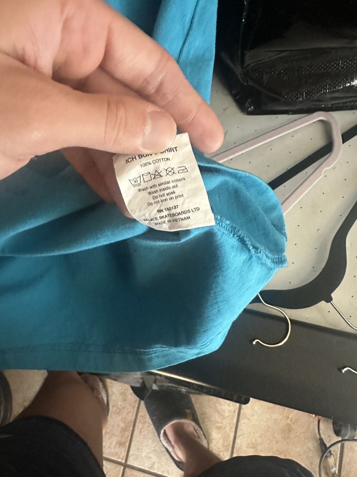 Palace Teal Palace I Bun t shirt Size US L / EU 52-54 / 3 - 4 Thumbnail