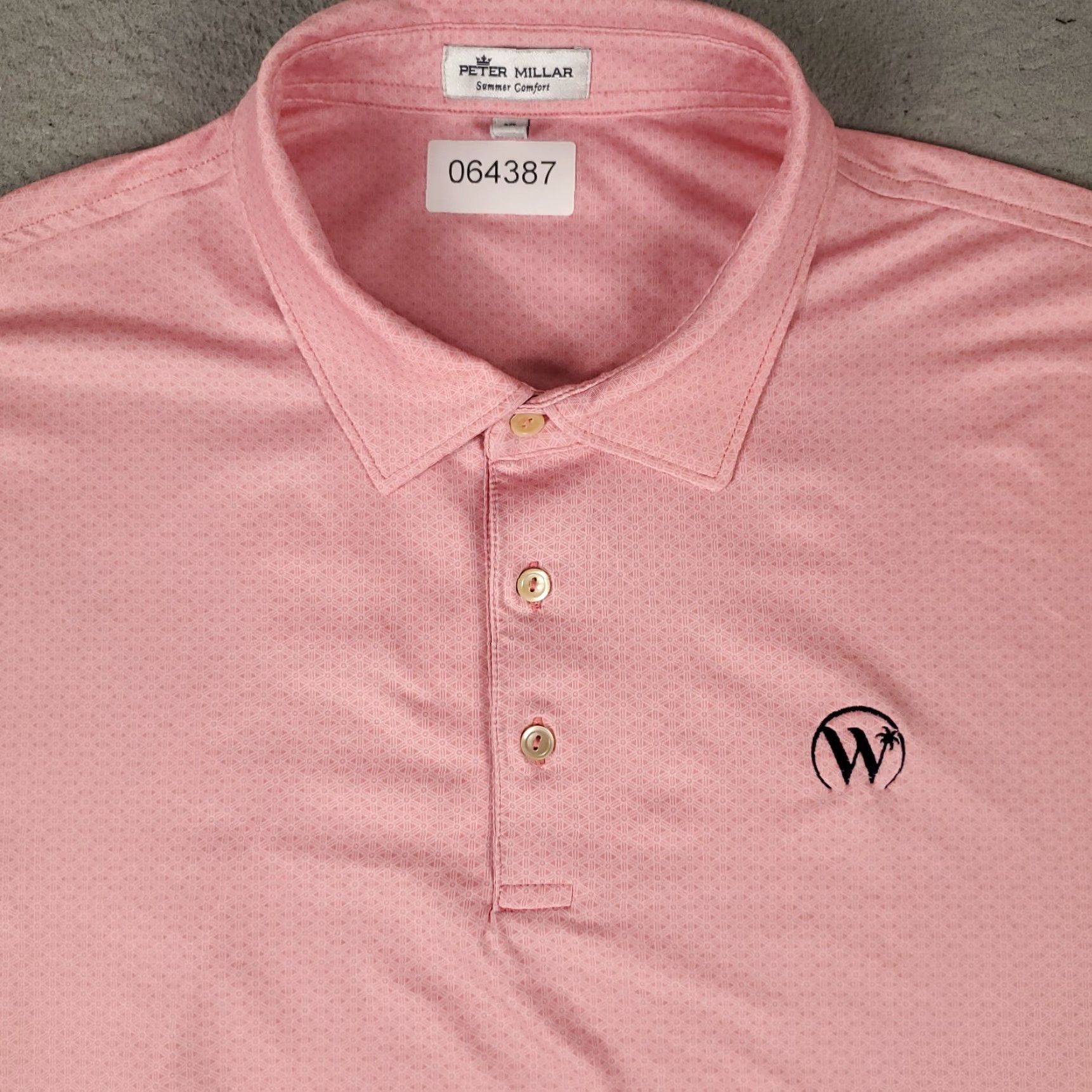 Peter Millar Peter Millar Shirt Mens XL Pink Golf Summer Comfort Short Sleeve STAINED Size US XL / EU 56 / 4 - 3 Thumbnail