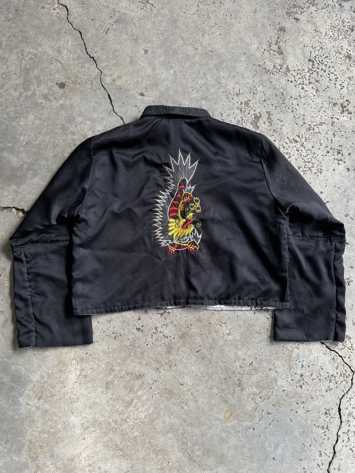 Japanese Brand 1of1 DARKPULL Custom Yukata Jacket Dragon Embroidery Size US L / EU 52-54 / 3 - 1 Thumbnail