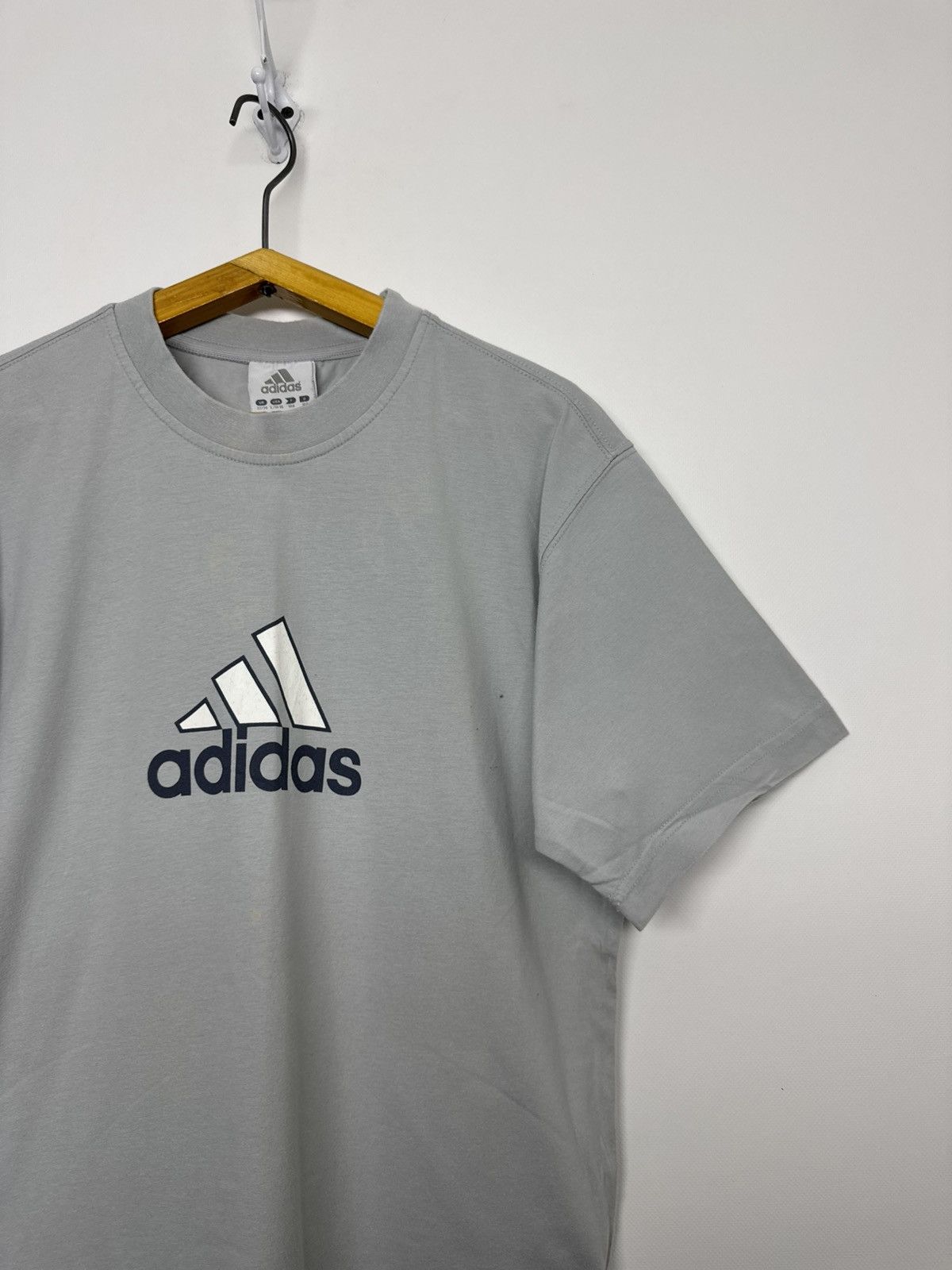 Adidas Vintage Adidas Big Logo T-Shirt 90’s Size US S / EU 44-46 / 1 - 5 Thumbnail