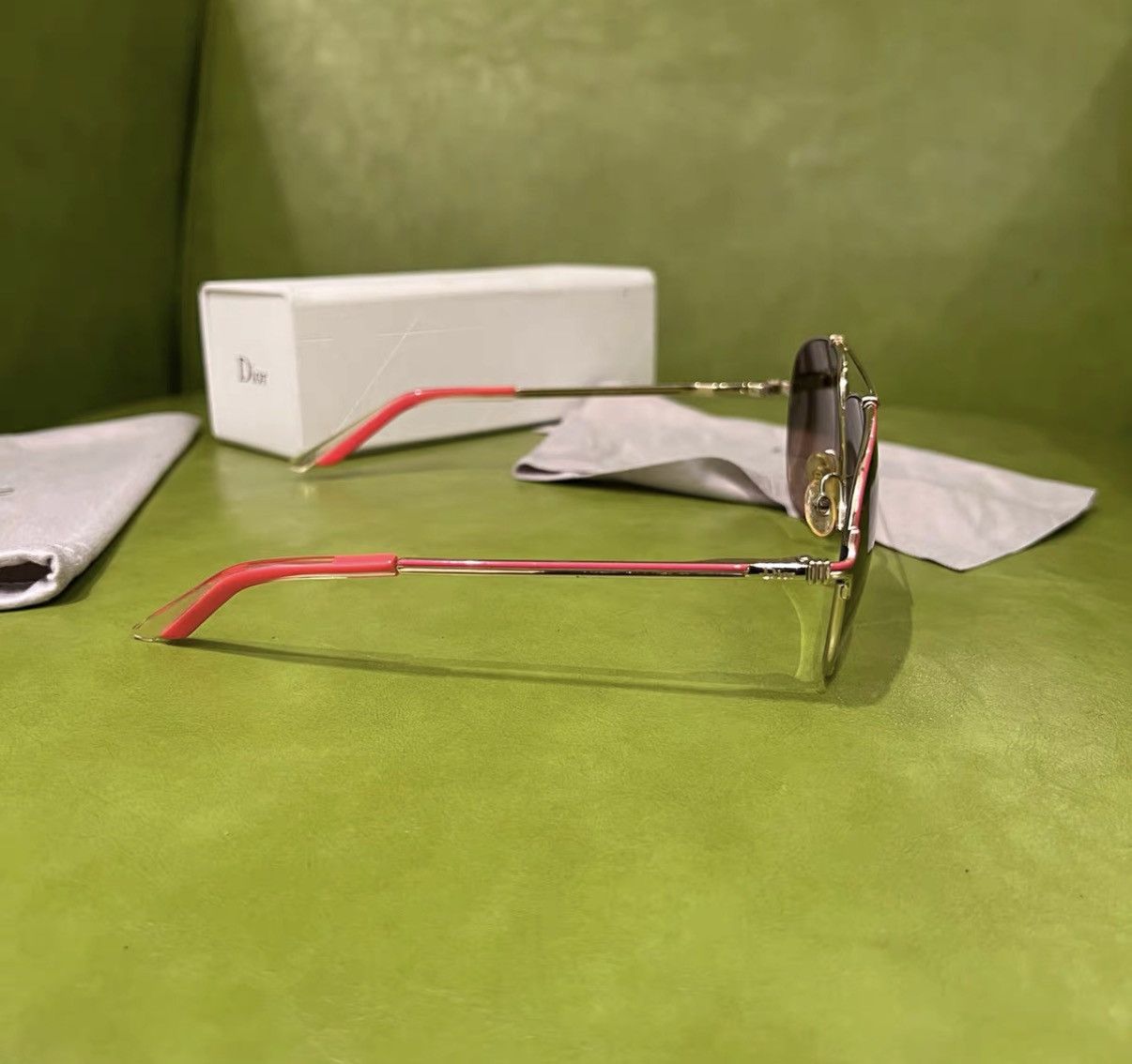 Dior Dior Colorblock Sunglasses J42 Size ONE SIZE - 6 Thumbnail