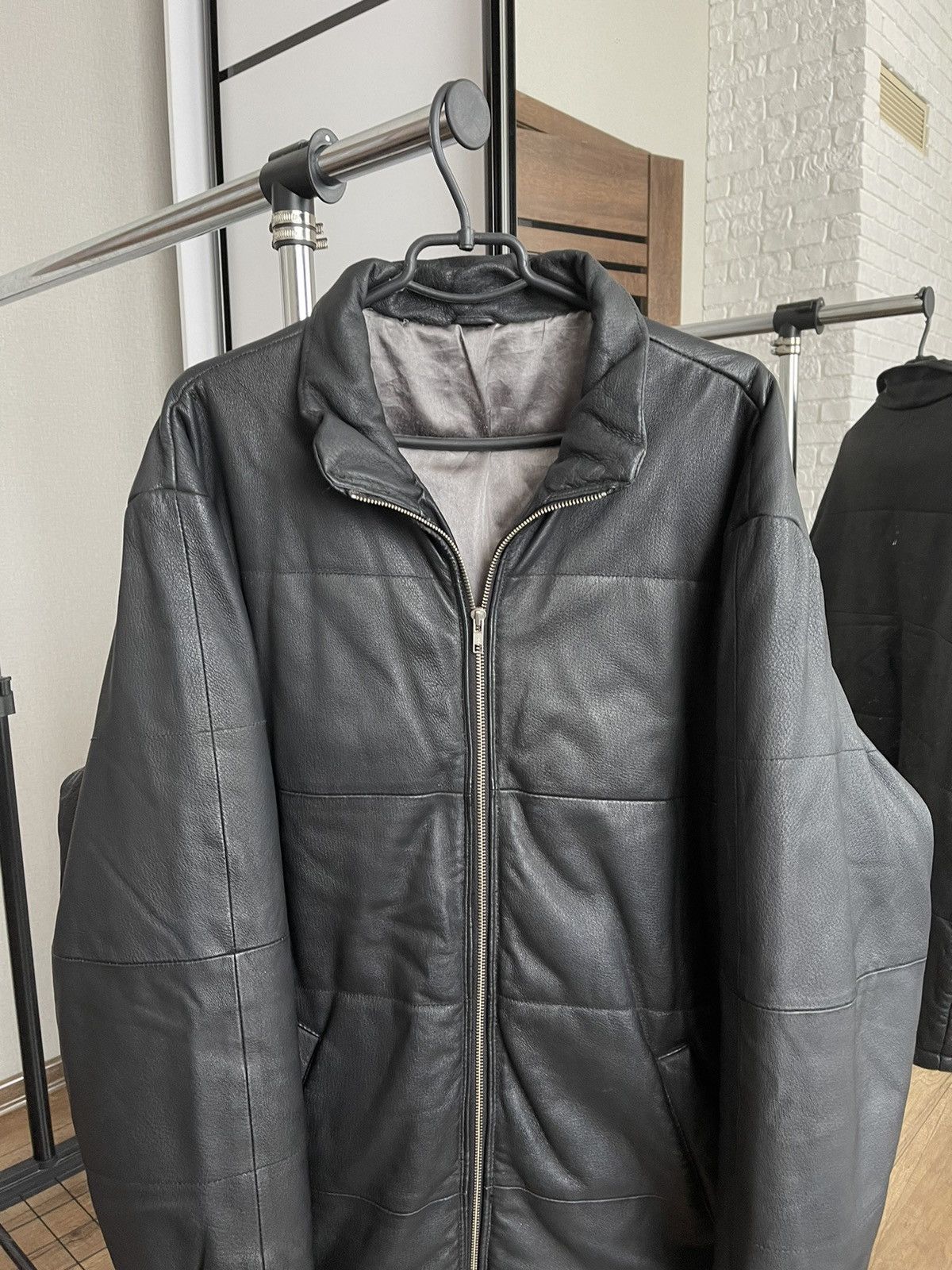 Vintage Yohji Yamamoto Y’s Vintage Leather Jacket Japan 90s Archive Size US L / EU 52-54 / 3 - 5 Thumbnail
