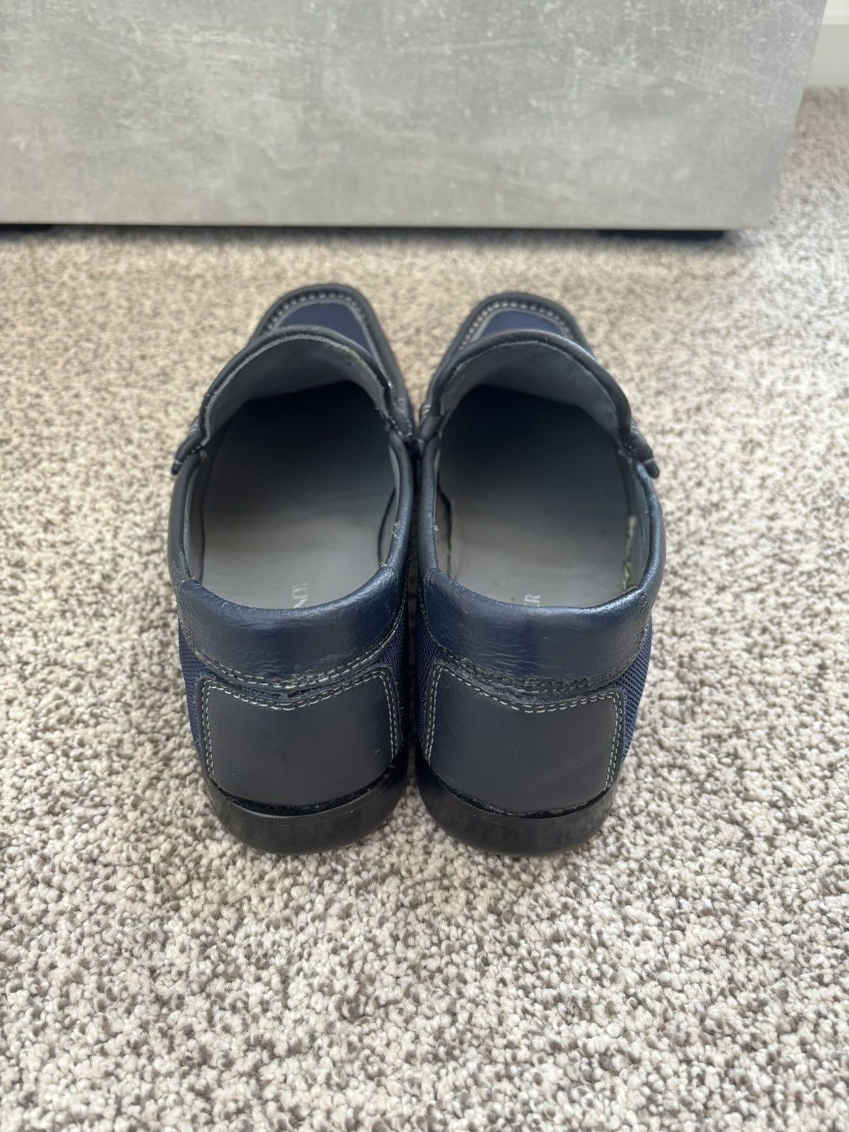 Donald Pliner Donald Pliner Dacio loafers in navy nylon Size US 9.5 / EU 42-43 - 4 Thumbnail