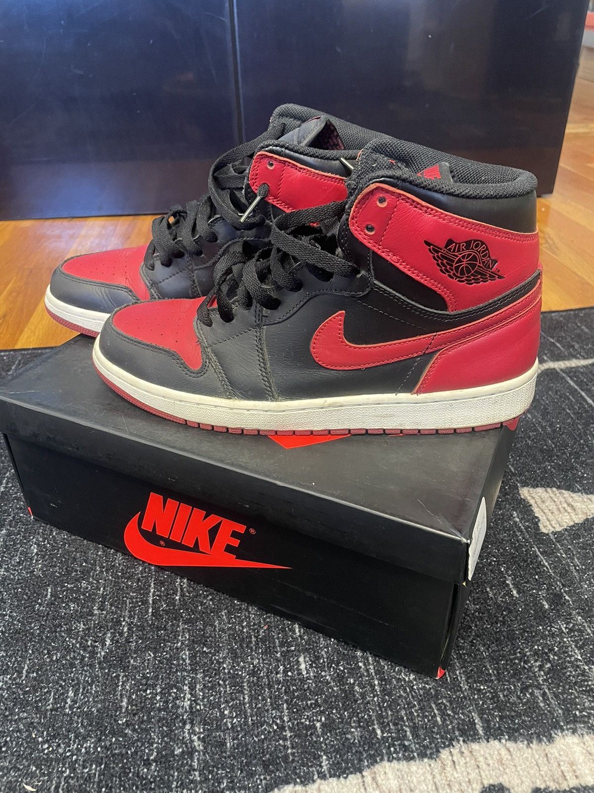 Jordan Brand 2013 air jordan 1 “bred” 9.5 Size US 9.5 / EU 42-43 - 1 Thumbnail