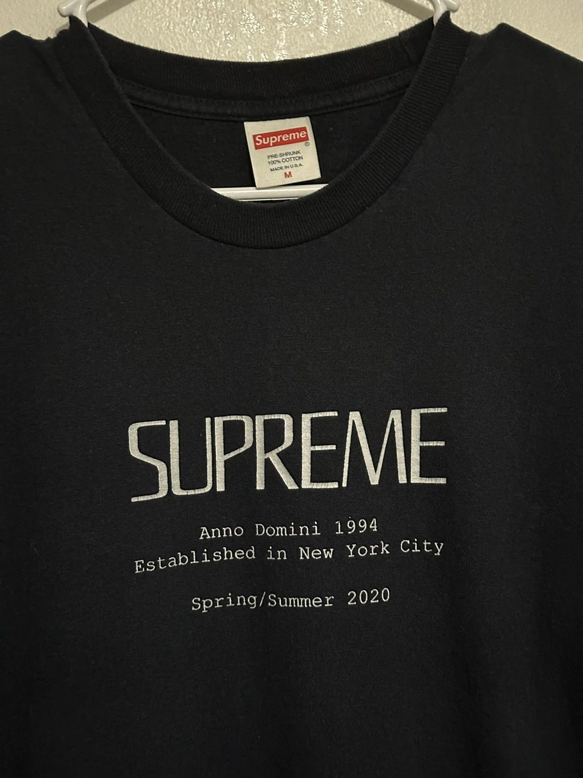 Supreme Supreme Anno Domini Tee Size US M / EU 48-50 / 2 - 2 Thumbnail