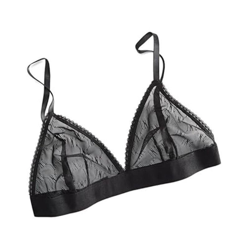 I.N.C I.N.C. Women's Monogram Bralette black medium Size ONE SIZE - 1 Thumbnail
