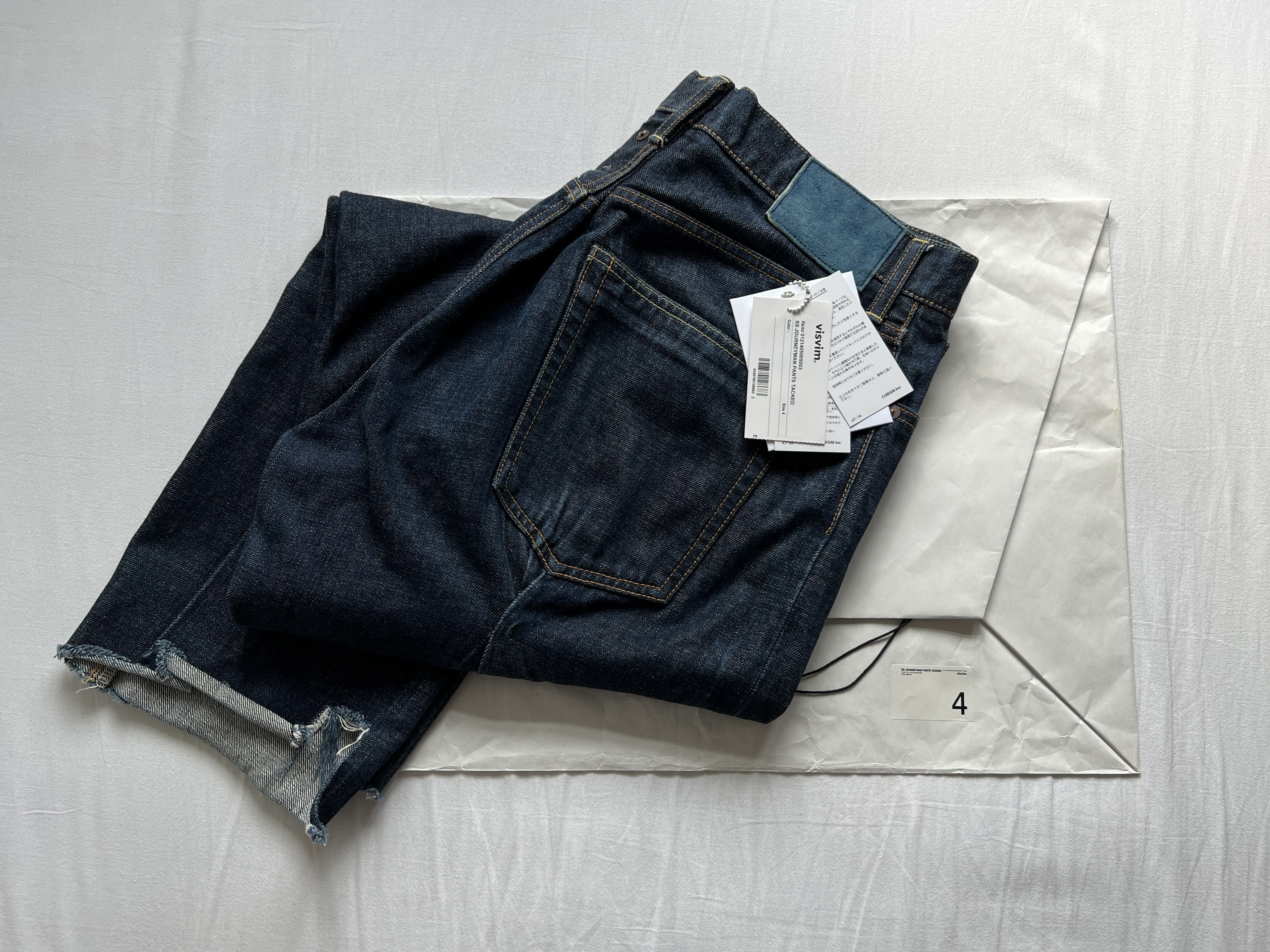 Visvim Visvim 22ss Journeyman Pants Tacked Unwashed | Grailed