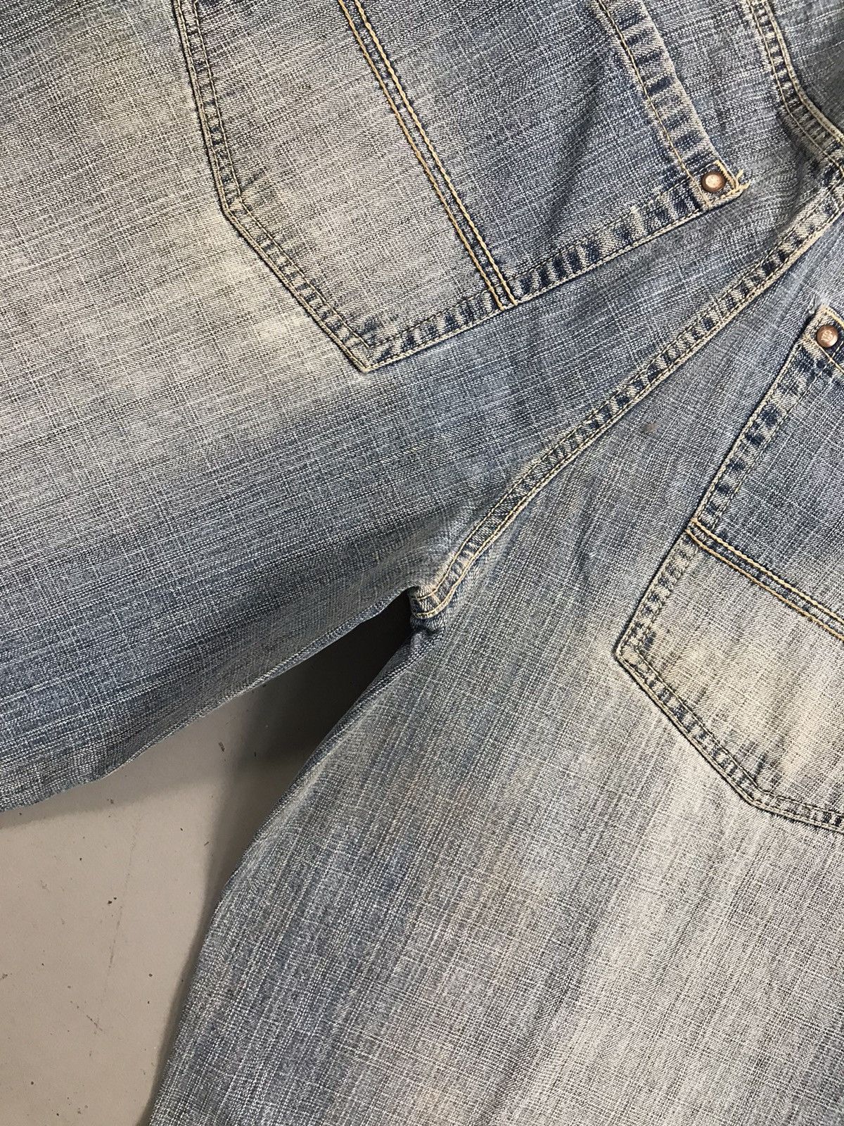 Southpole Vintage Southpole yellow tab skater denim jort Size US 35 - 11 Thumbnail