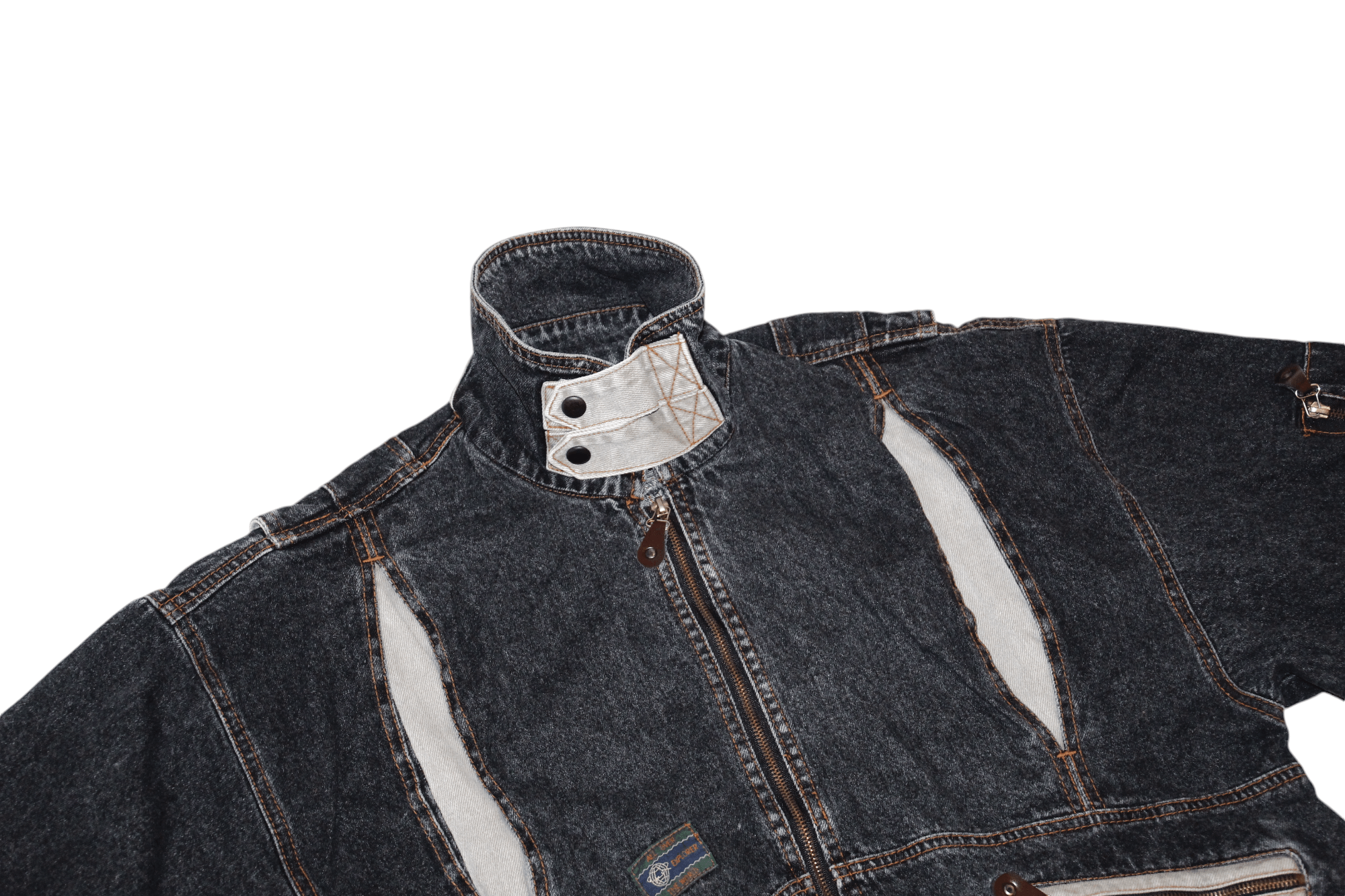 Streetwear Vintage VEY'S - 777 Utility Work Baggy Denim