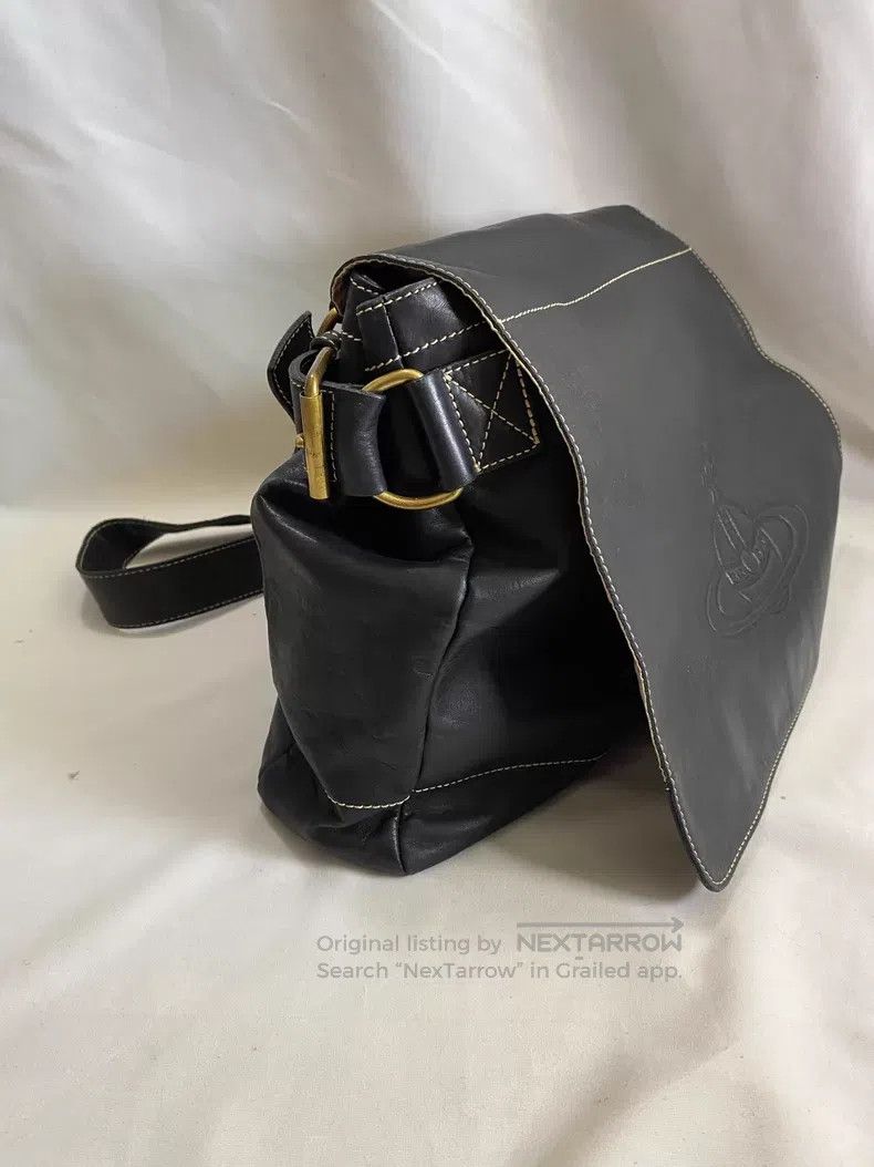 Vivienne Westwood Vivienne Westwood Motorcycle Crossbody Bag, Wide Version Size ONE SIZE - 2 Thumbnail
