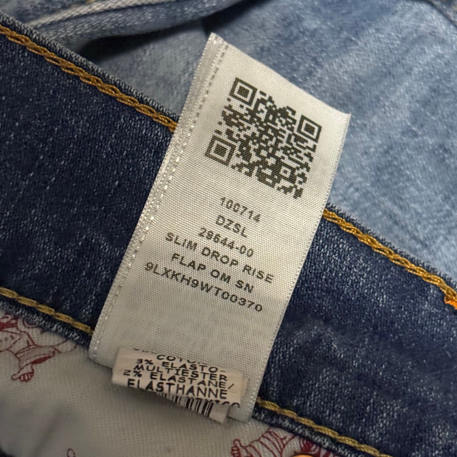 True Religion True Religion Slim Drop Rise Jeans Flap Pocket Size 38 Y2K Size US 38 / EU 54 - 6 Thumbnail