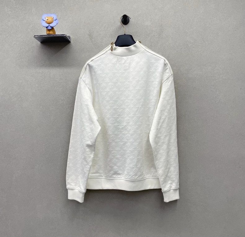 Louis Vuitton Louis Vuitton Cotton crew neck pullover long sleeve sweatsh Size US M / EU 48-50 / 2 - 2 Thumbnail
